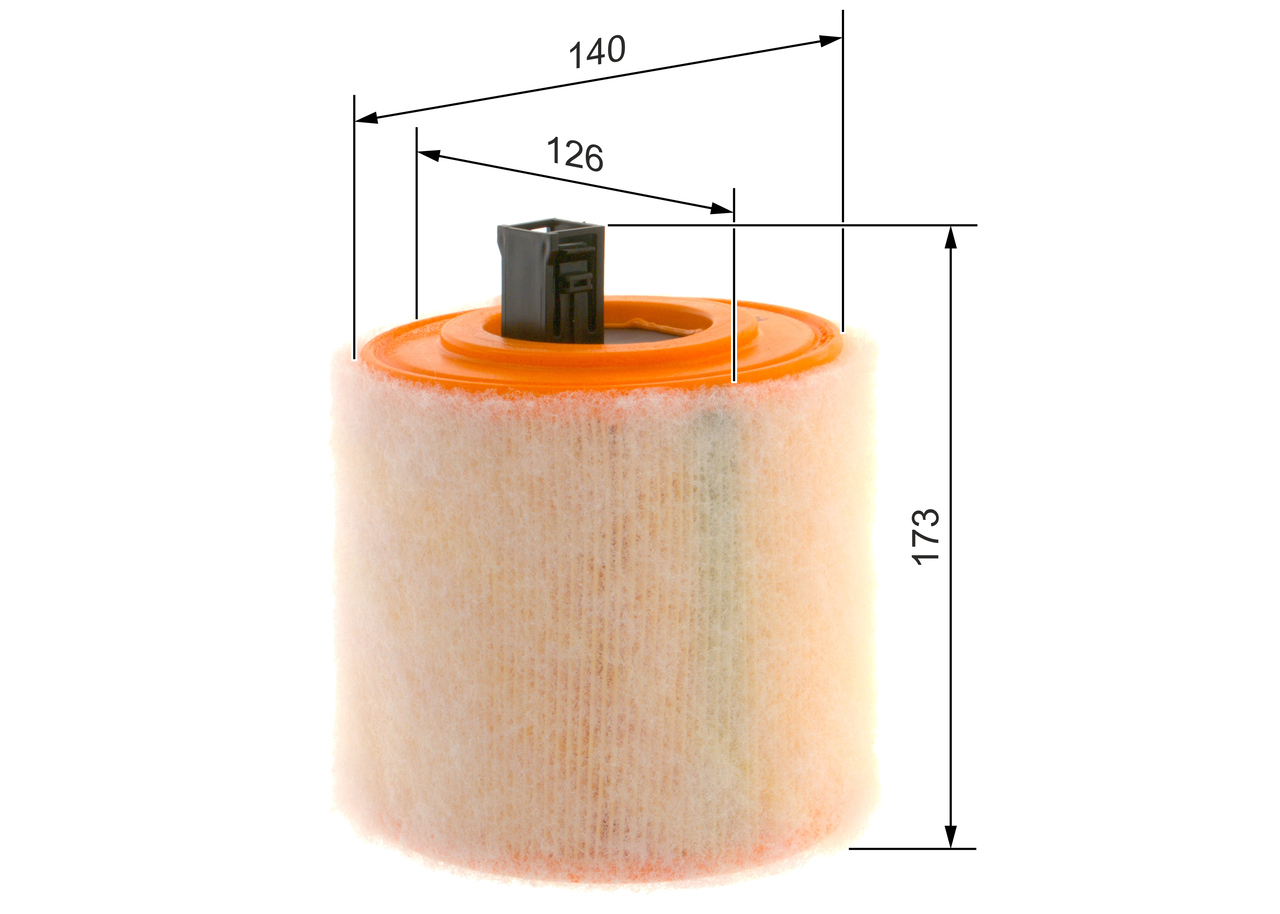 Air Filter - F 026 400 436 BOSCH