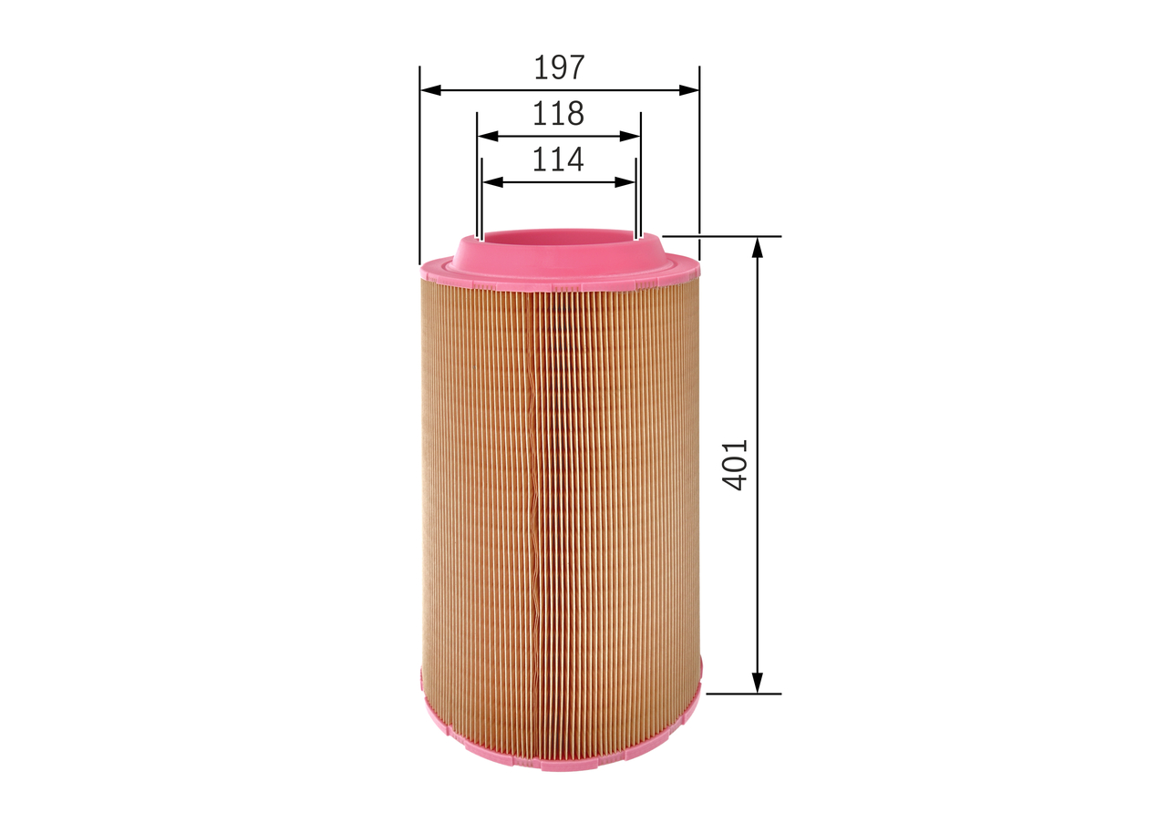 Air Filter - F 026 400 440 BOSCH