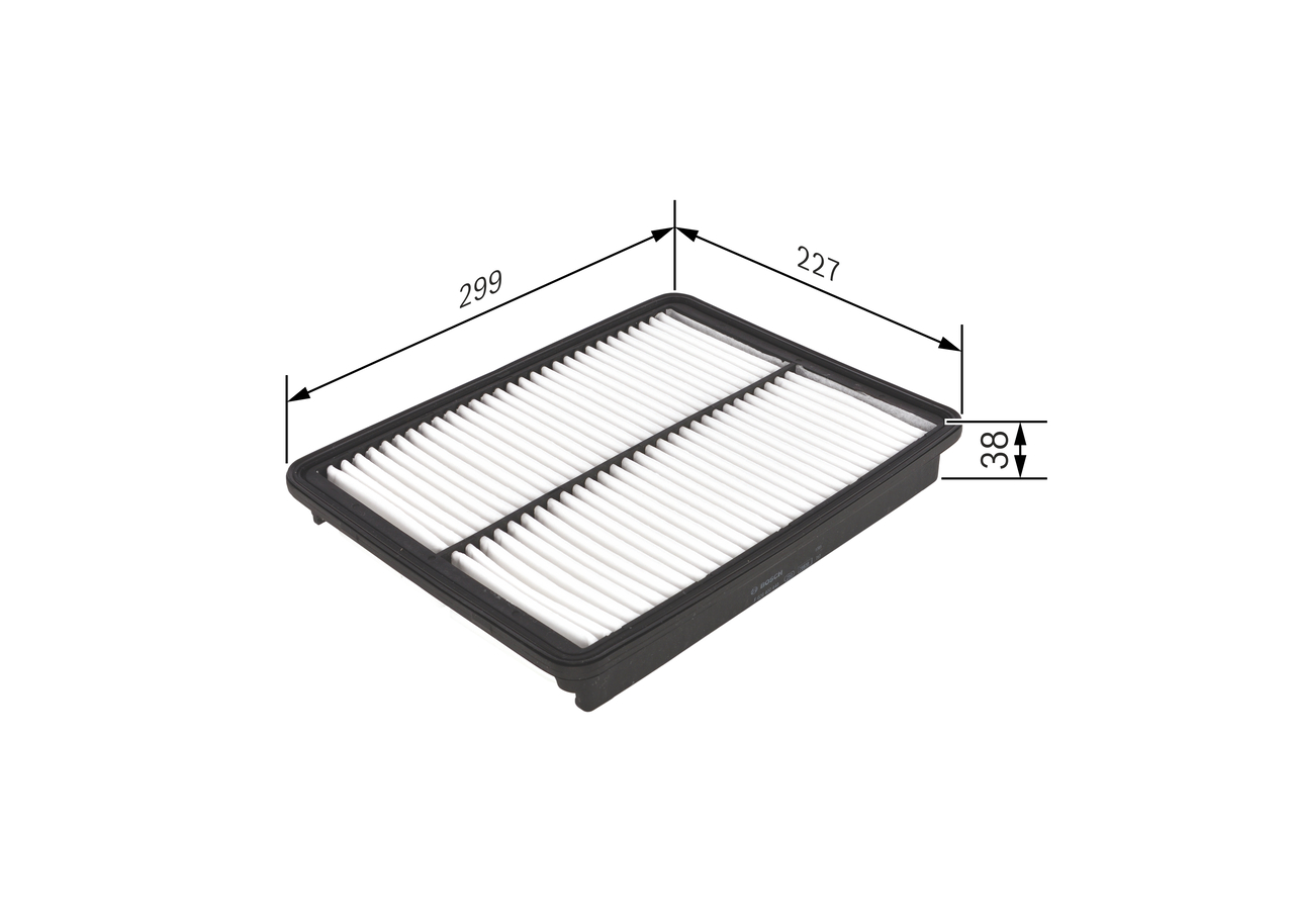 Air Filter - F 026 400 448 BOSCH