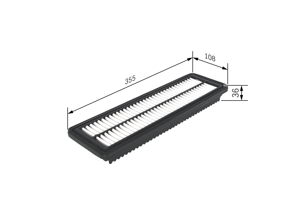 Filtro aria - F 026 400 455 BOSCH