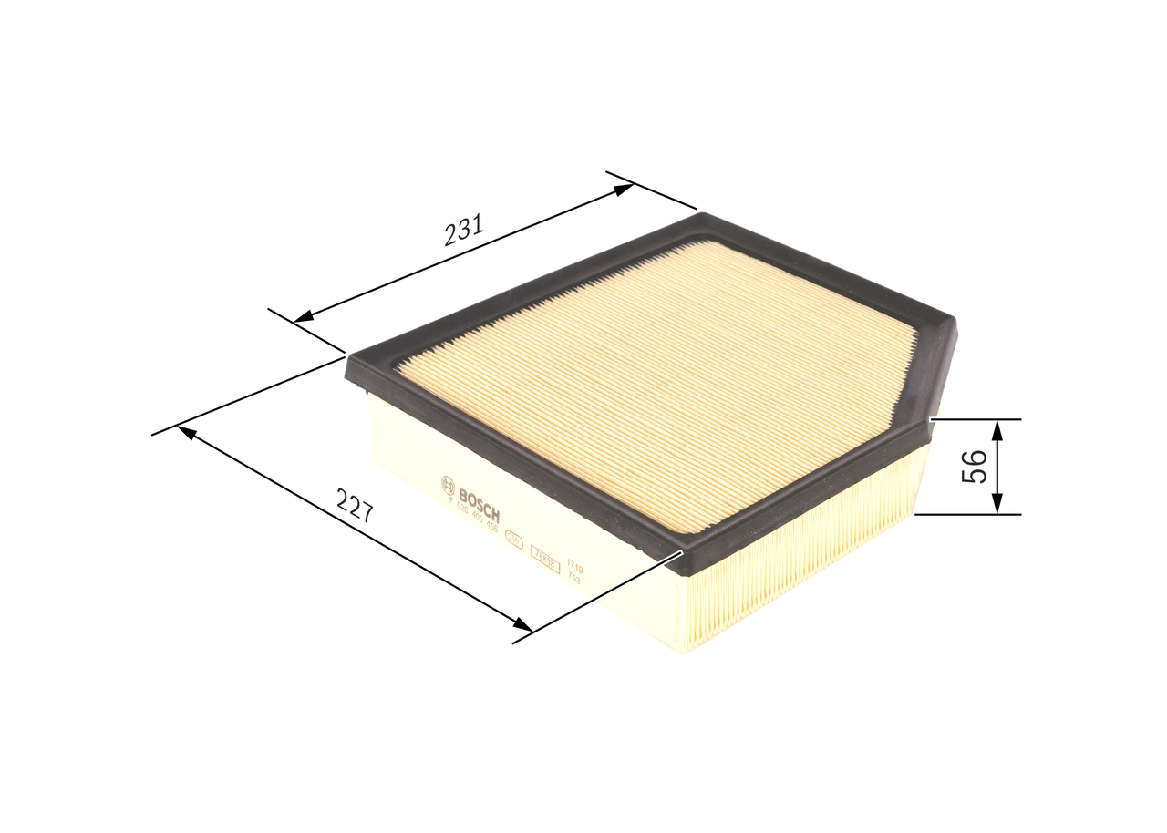 Air Filter - F 026 400 456 BOSCH