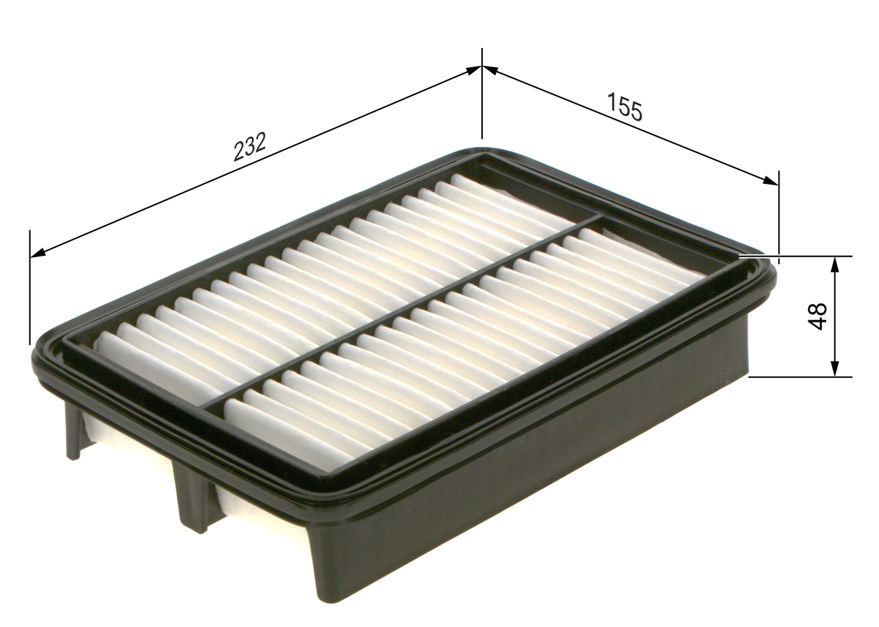 Filtro aria - F 026 400 458 BOSCH