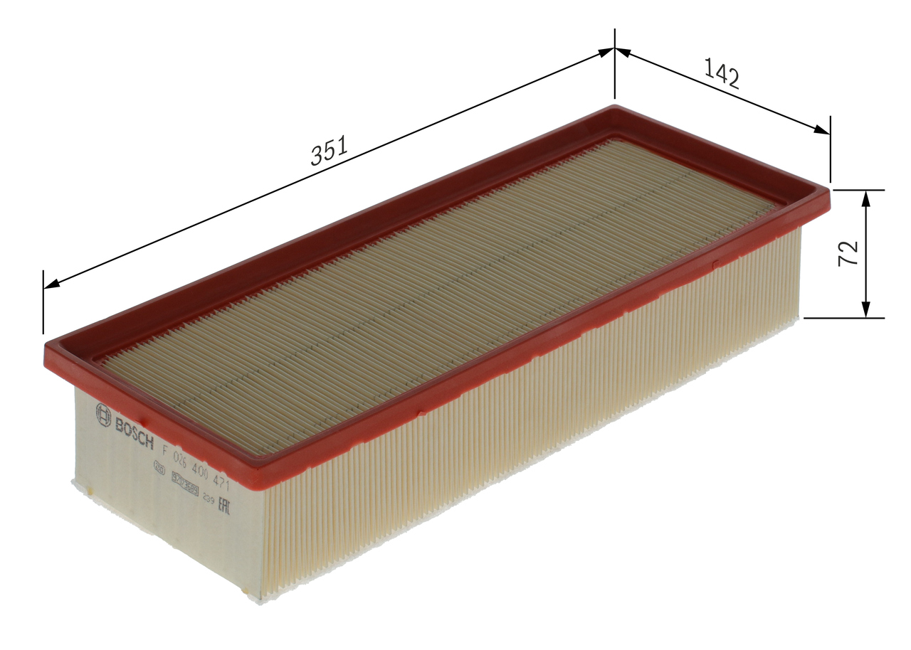 Filtro aria - F 026 400 471 BOSCH
