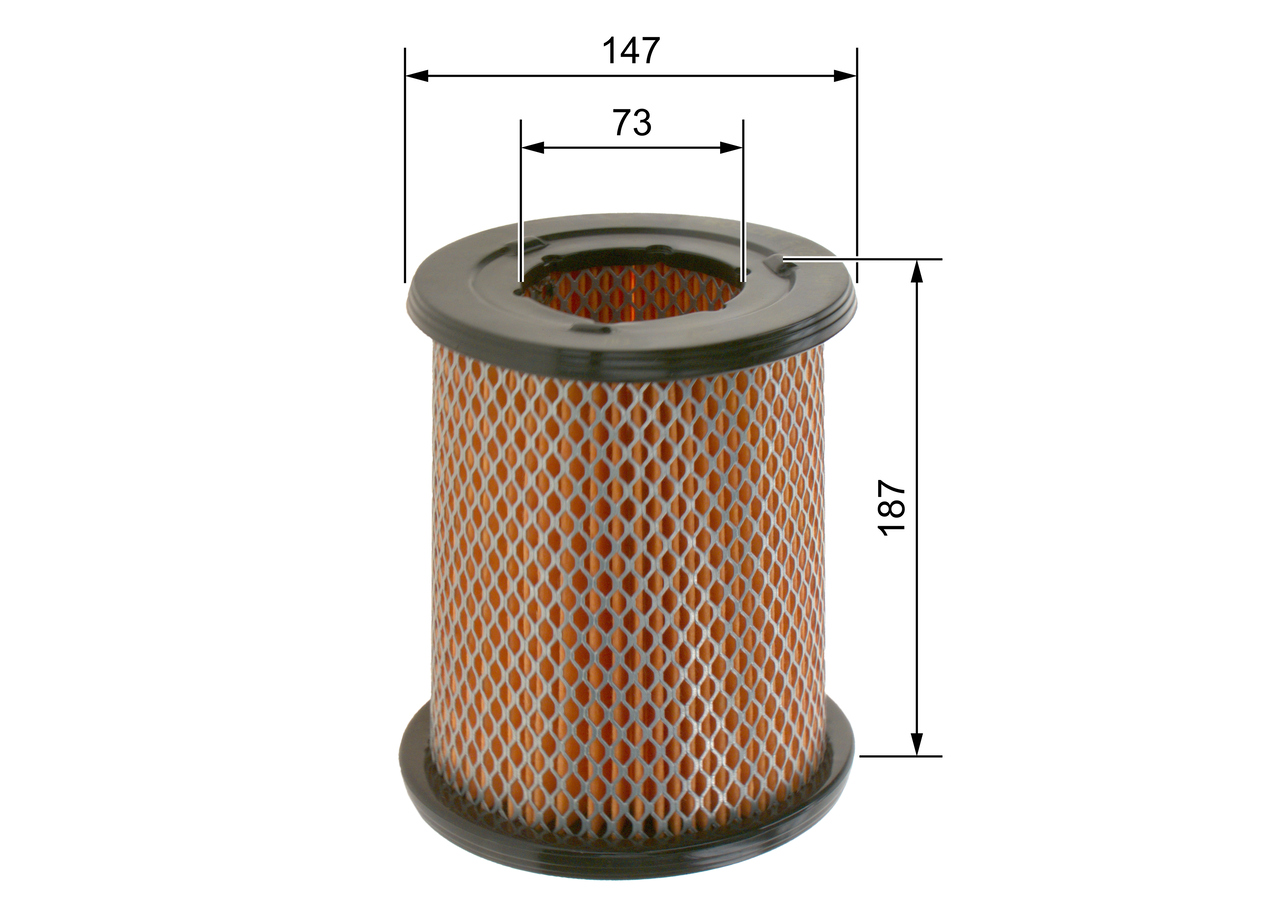 Air Filter - F 026 400 491 BOSCH