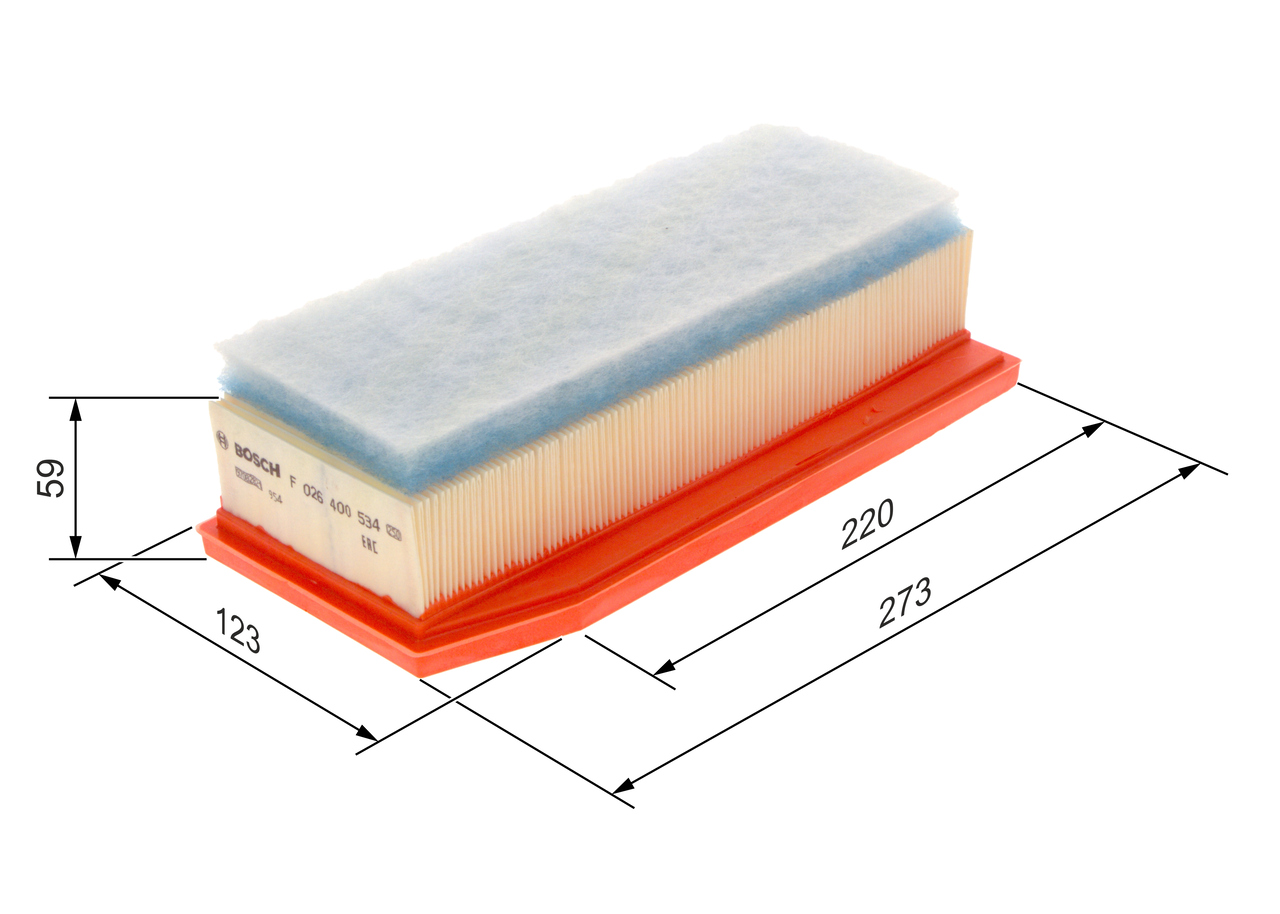 Air Filter - F 026 400 534 BOSCH