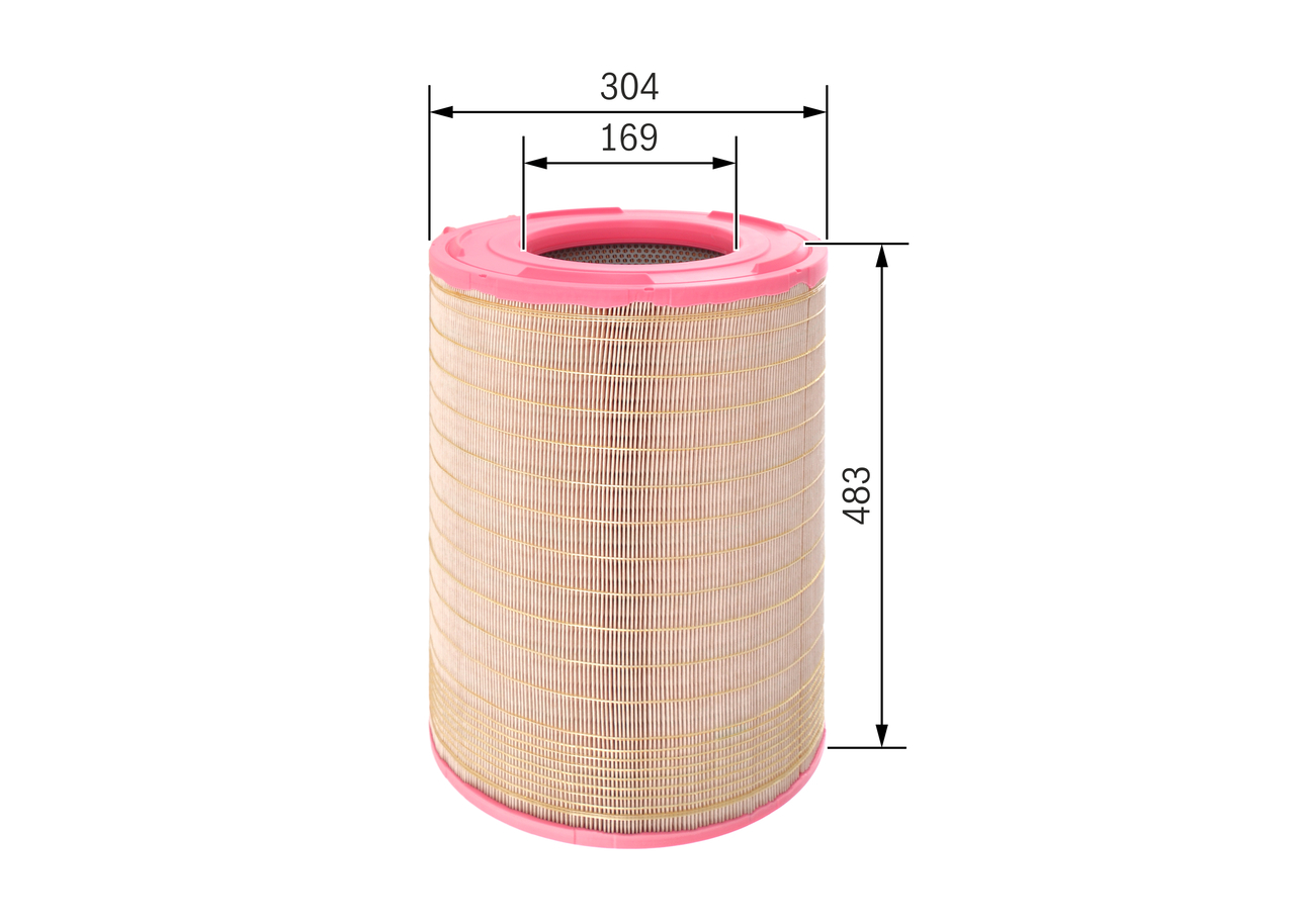 Air Filter - F 026 400 540 BOSCH