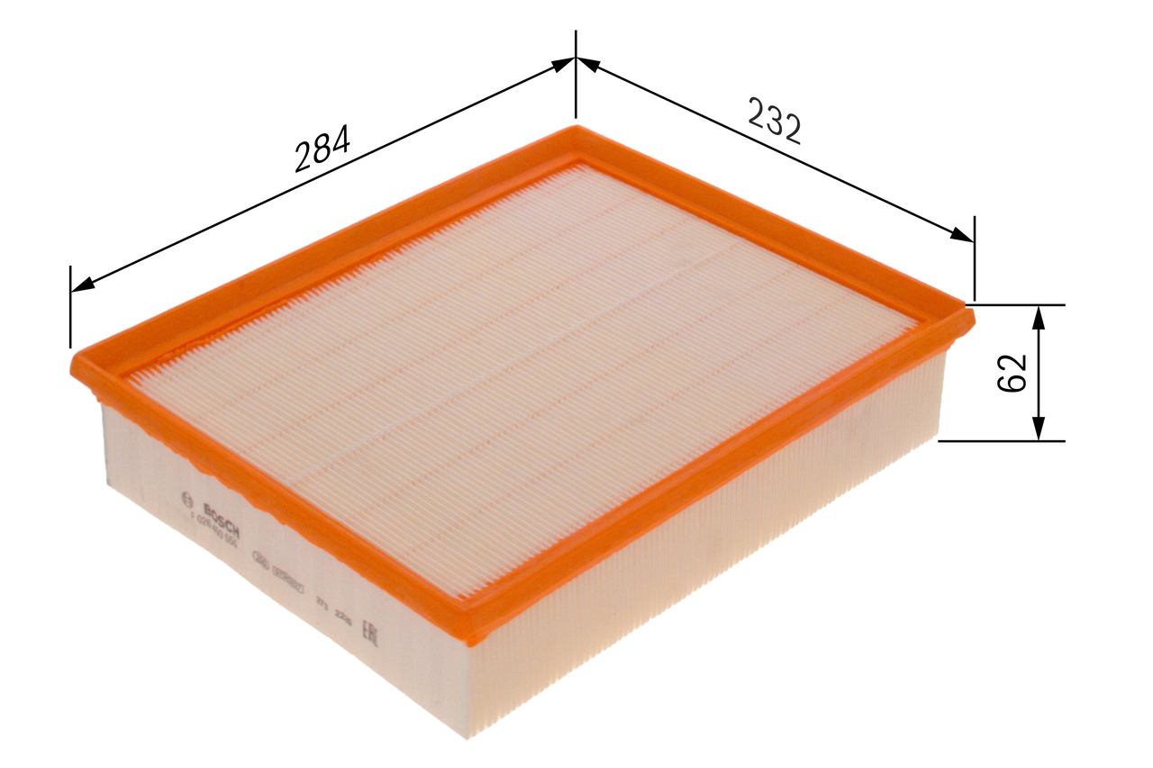 Air Filter - F 026 400 555 BOSCH