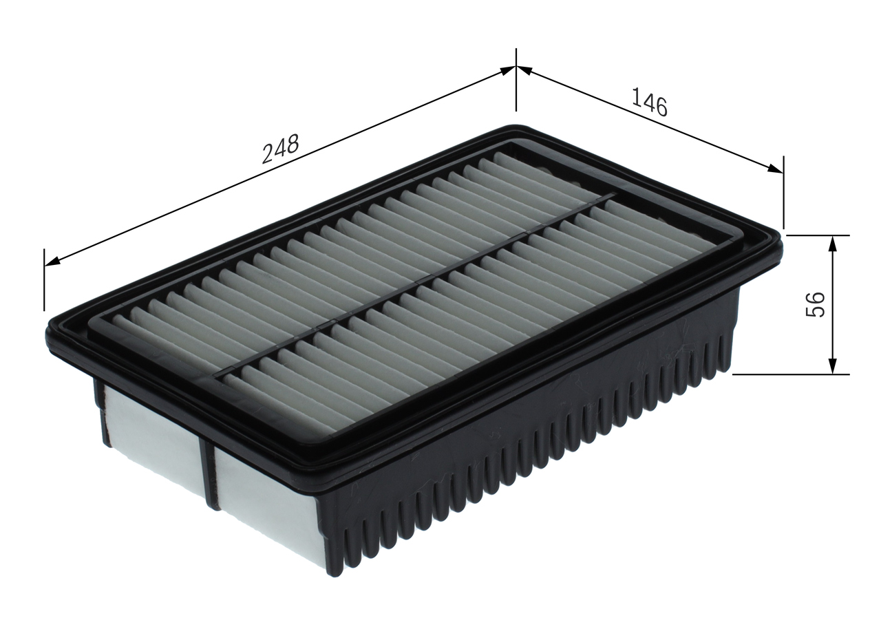 Filtro aria - F 026 400 558 BOSCH