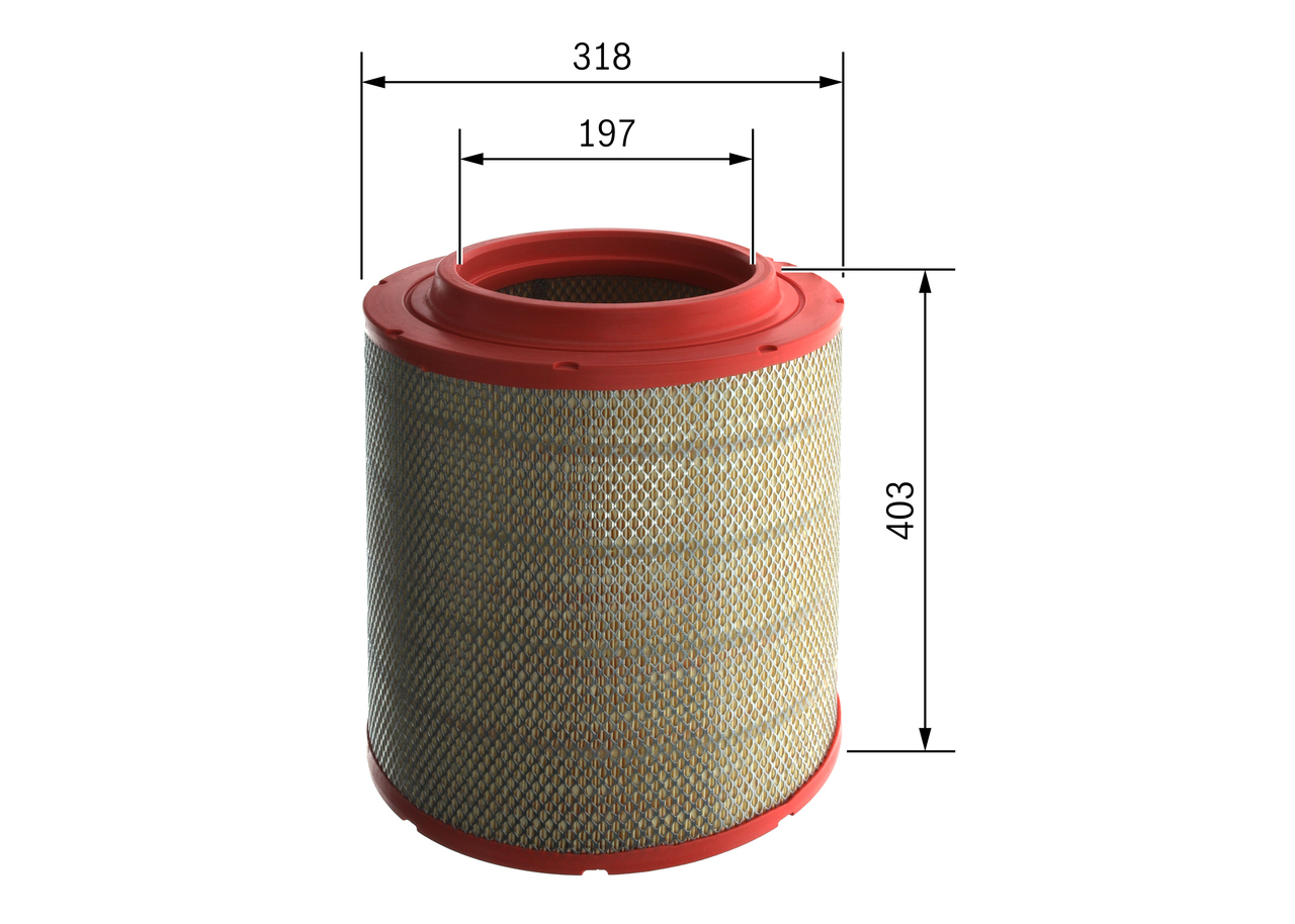 Air Filter - F 026 400 563 BOSCH