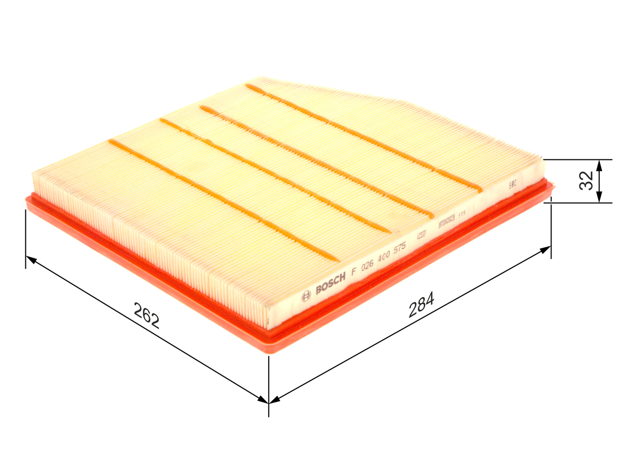Air Filter - F 026 400 575 BOSCH