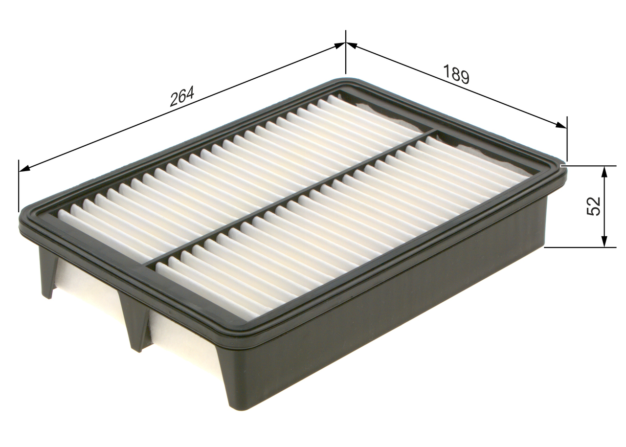 Air Filter - F 026 400 587 BOSCH