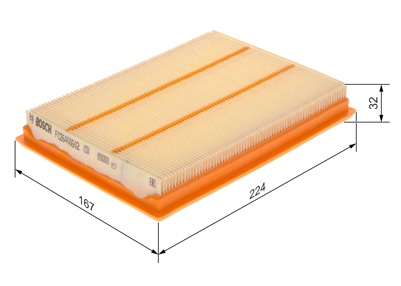 oro filtras - F 026 400 602 BOSCH