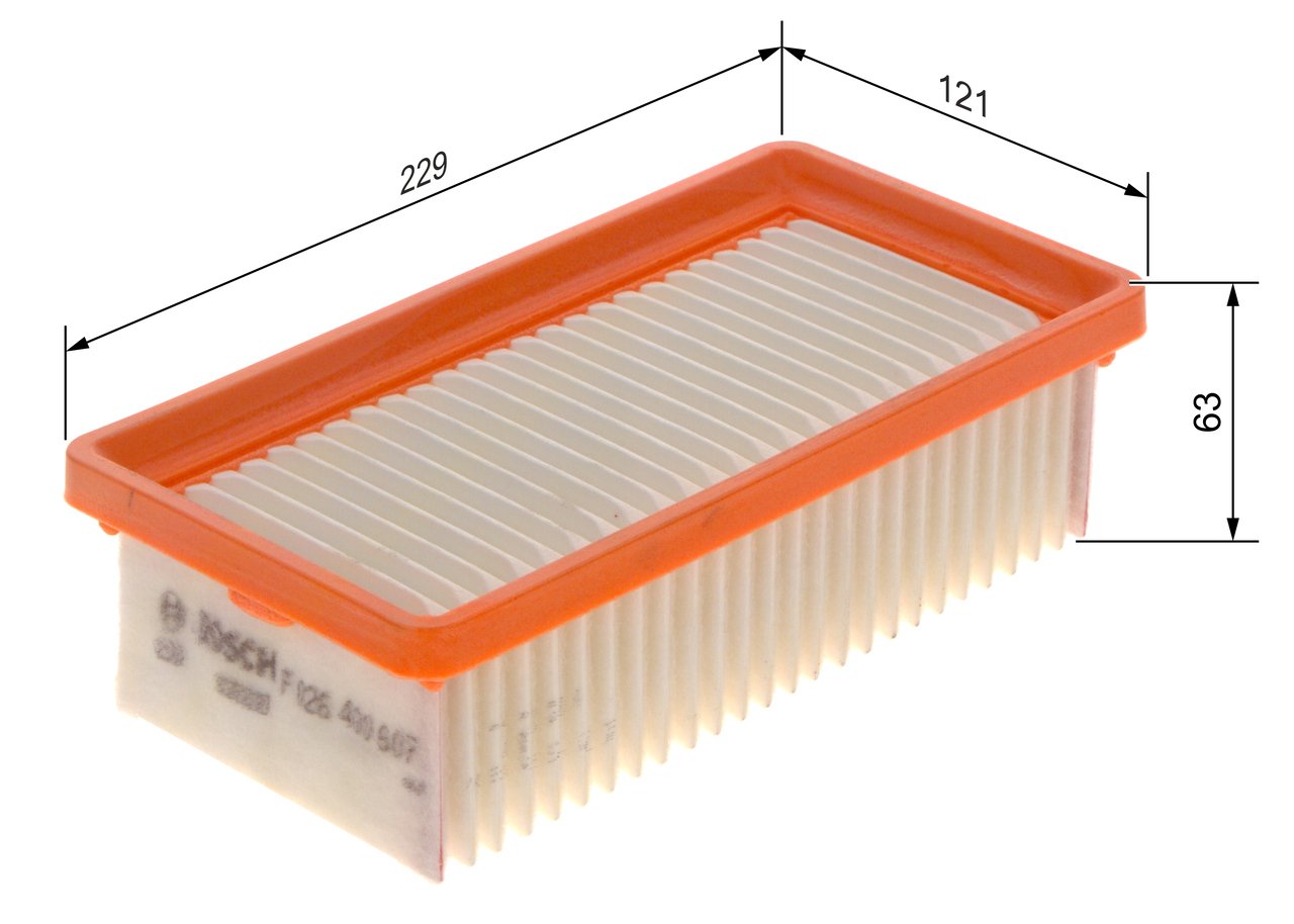Air Filter - F 026 400 607 BOSCH