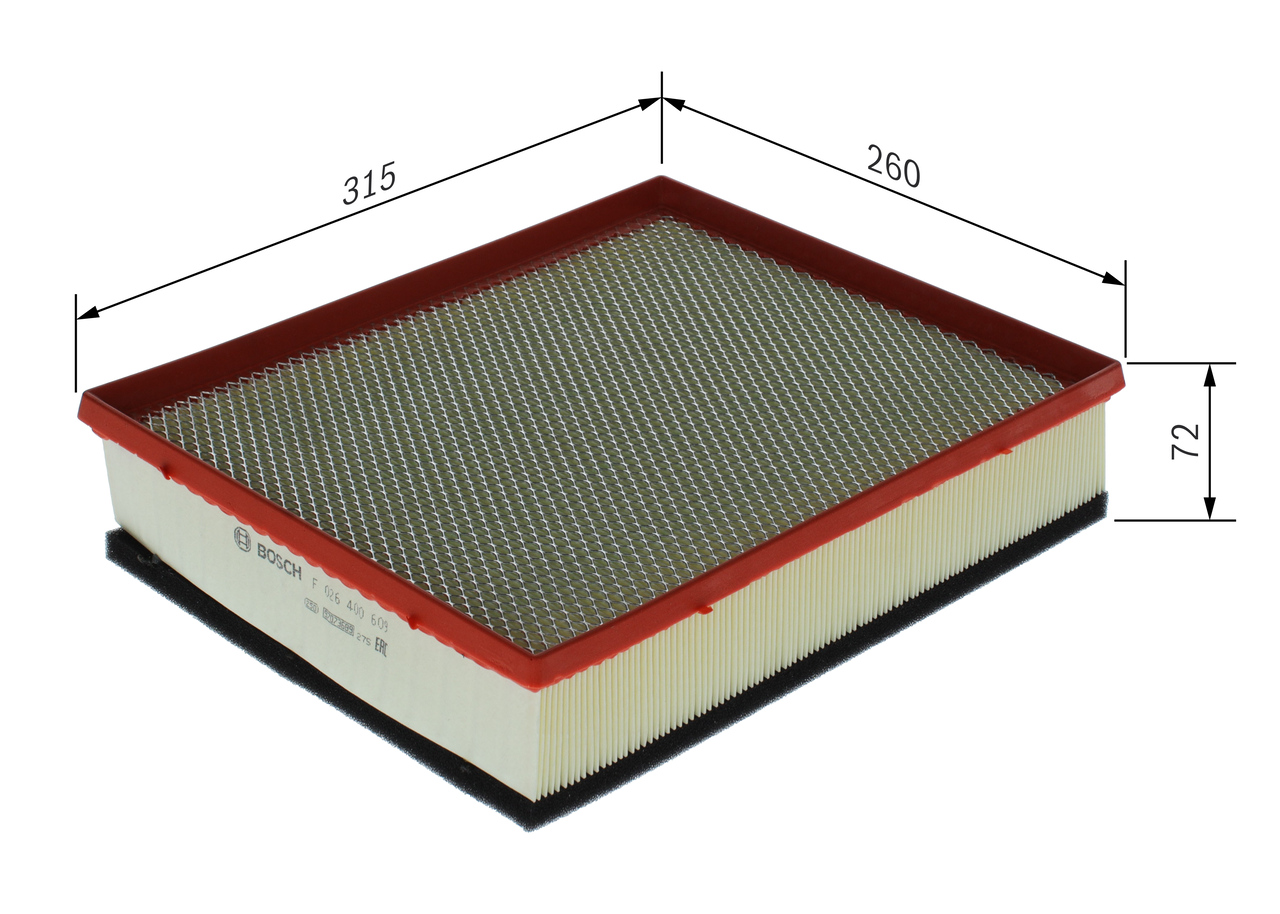 Filtro aria - F 026 400 609 BOSCH