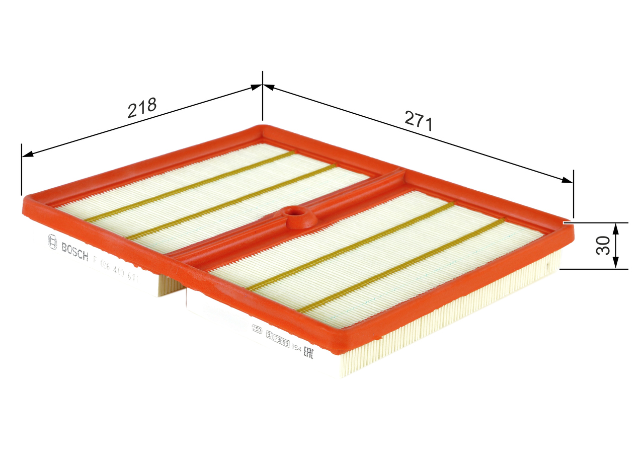 Air Filter - F 026 400 611 BOSCH