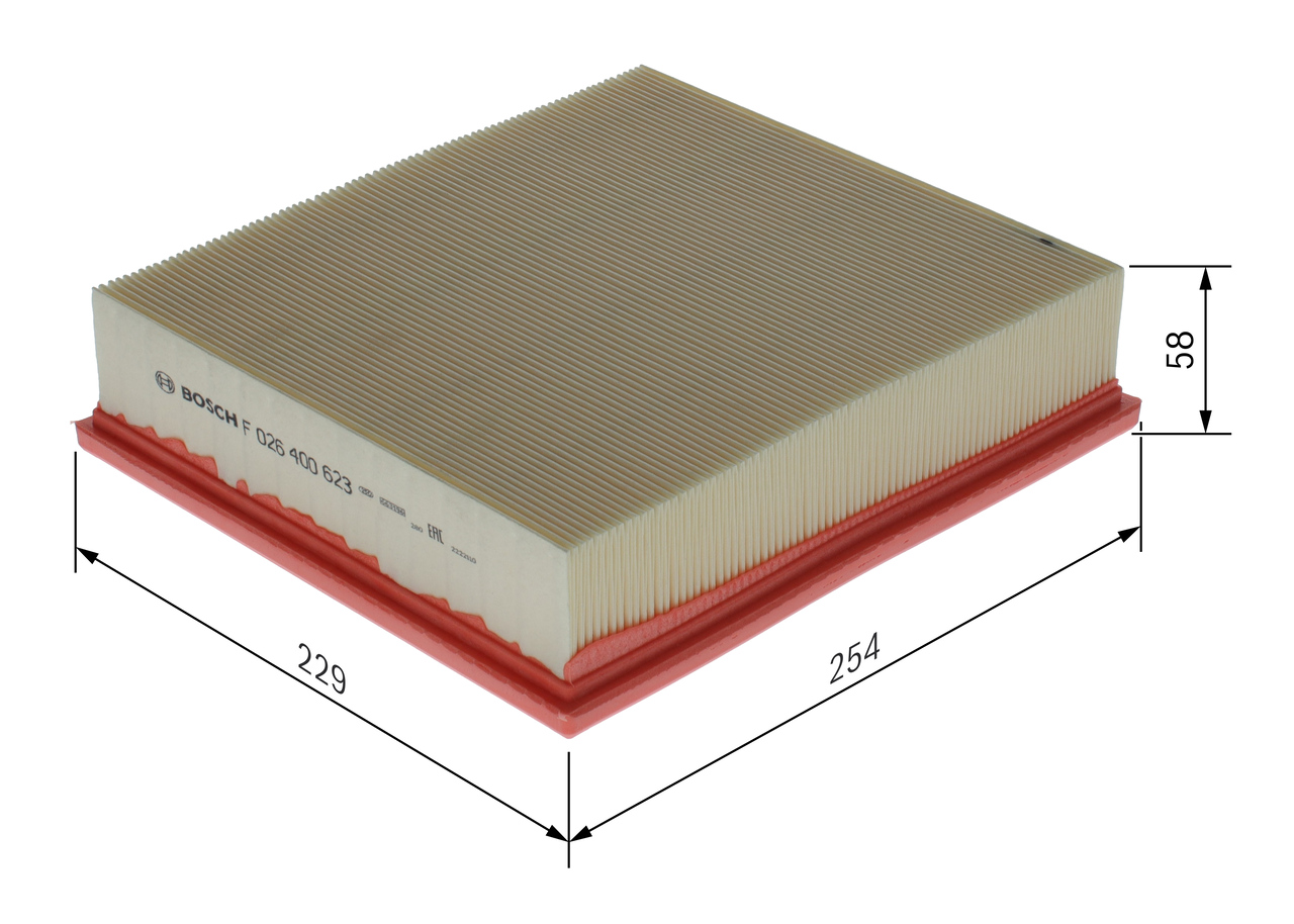 Air Filter - F 026 400 623 BOSCH