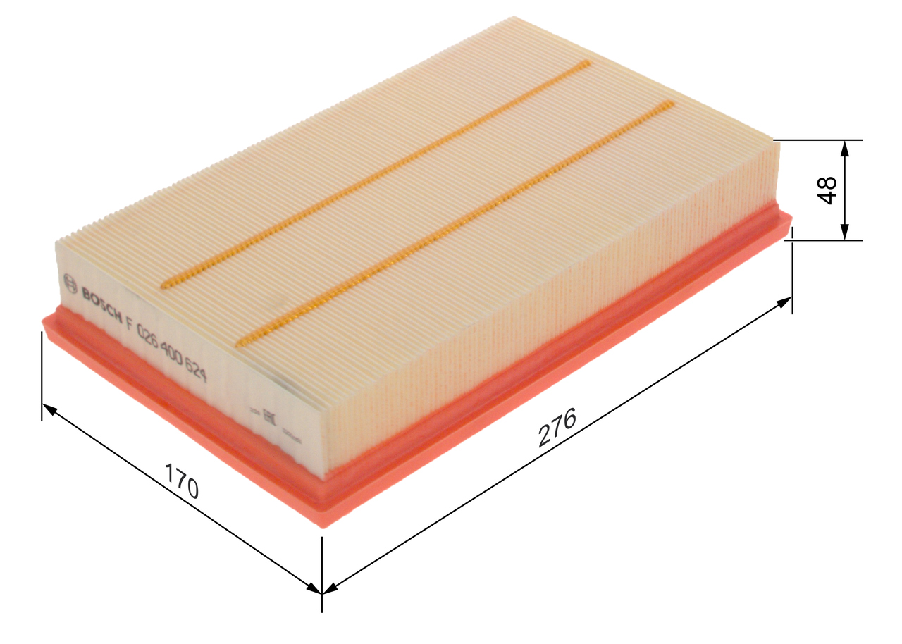 Filtro aria - F 026 400 624 BOSCH