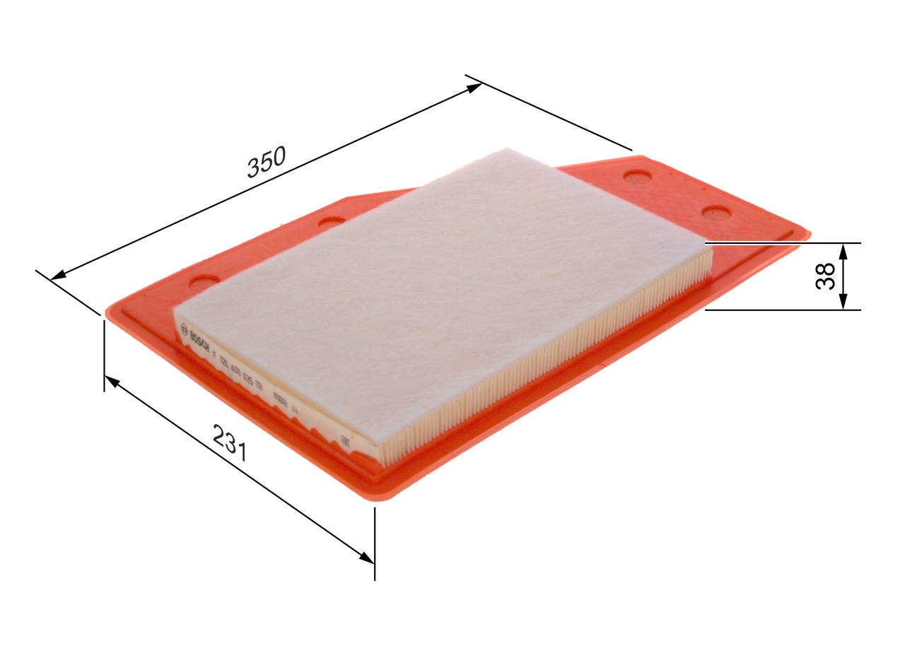 Air Filter - F 026 400 635 BOSCH