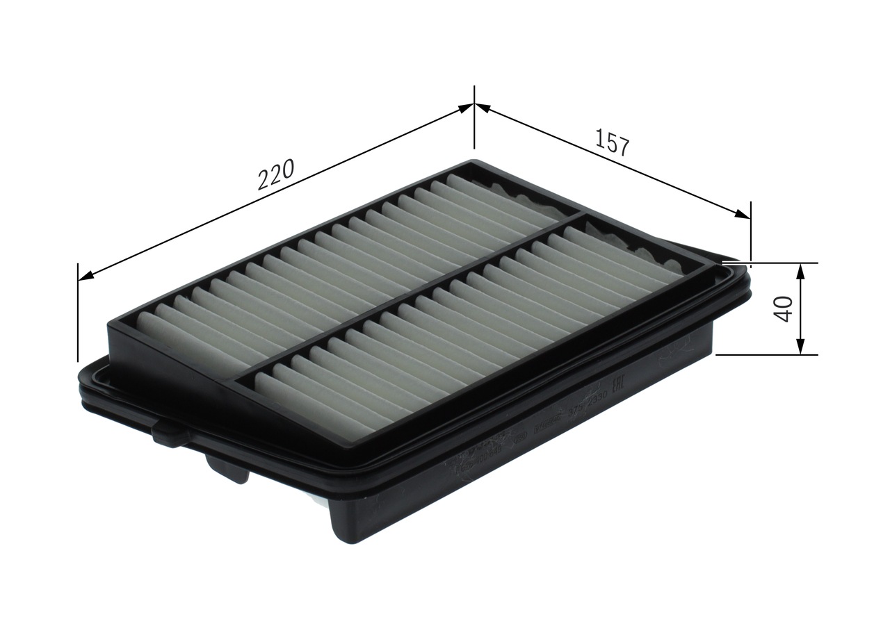 Filtro aria - F 026 400 649 BOSCH