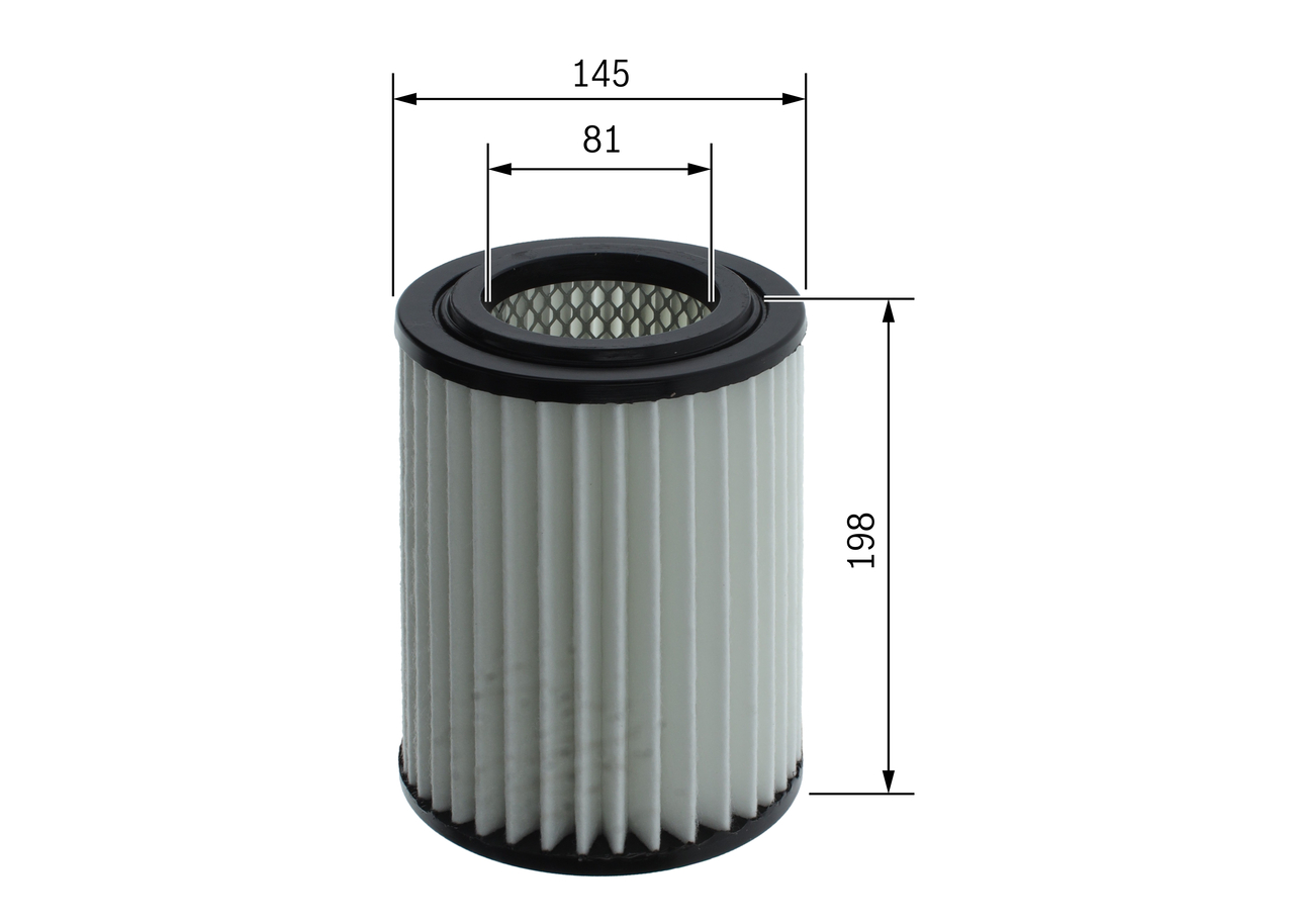 oro filtras - F 026 400 665 BOSCH