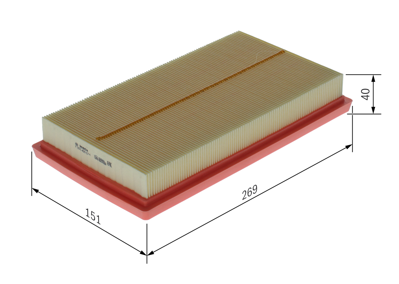 Filtro aria - F 026 400 674 BOSCH