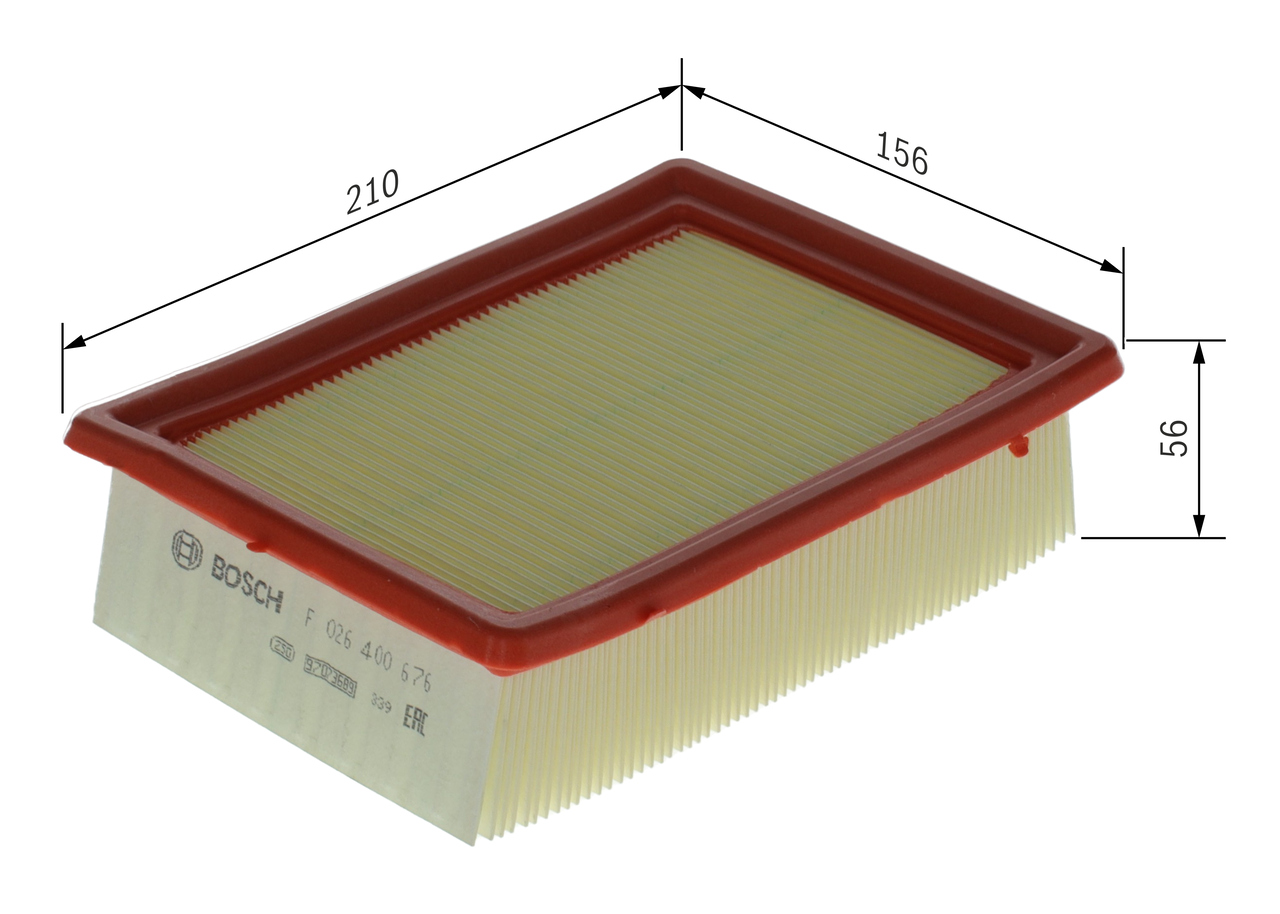 Air Filter - F 026 400 676 BOSCH