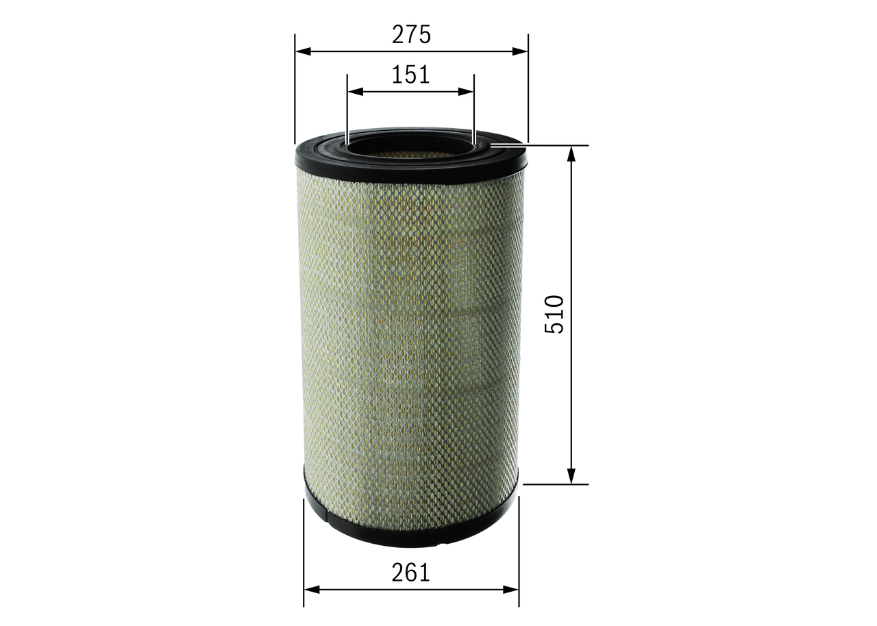 Filtro aria - F 026 400 678 BOSCH