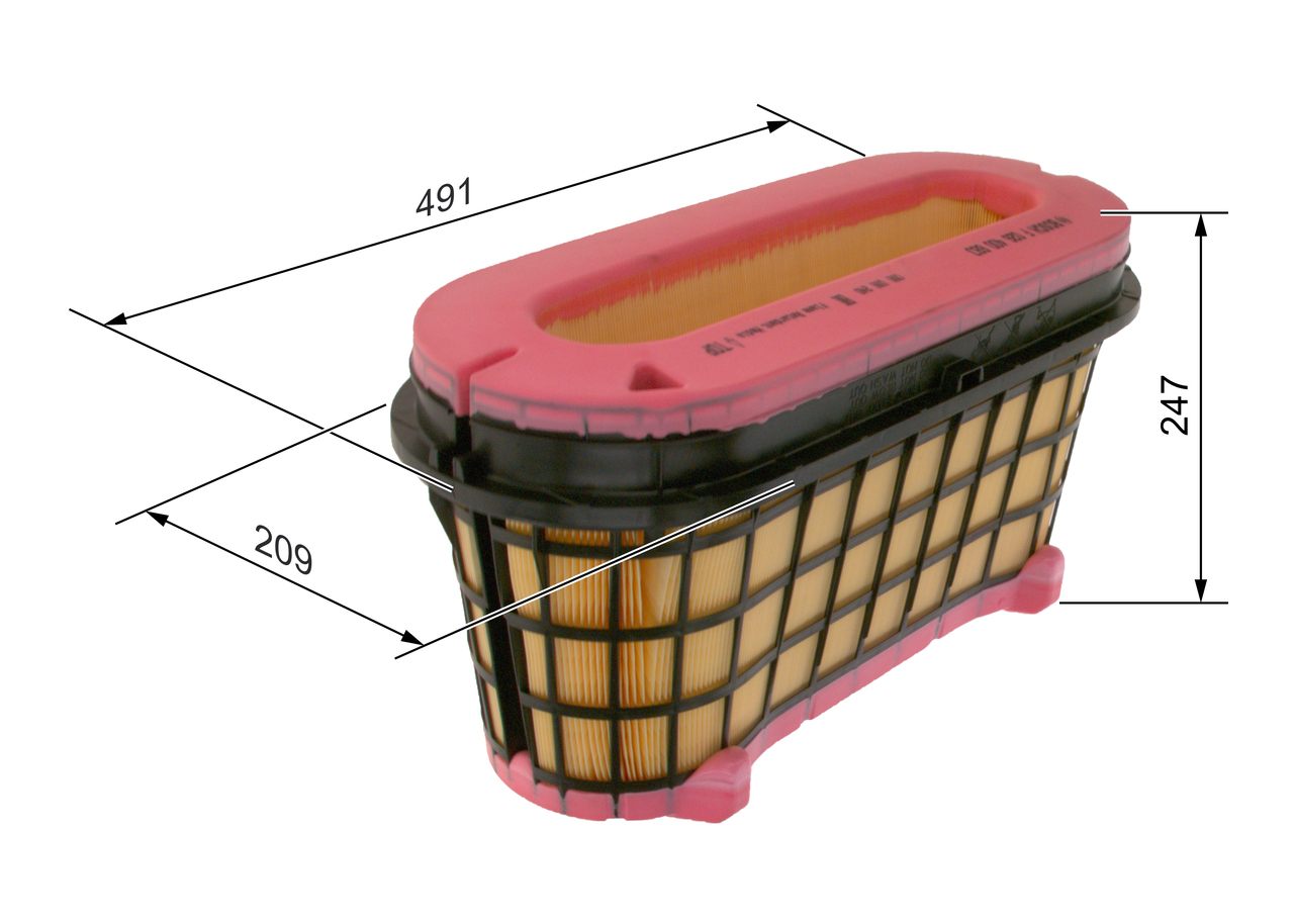 oro filtras - F 026 400 683 BOSCH