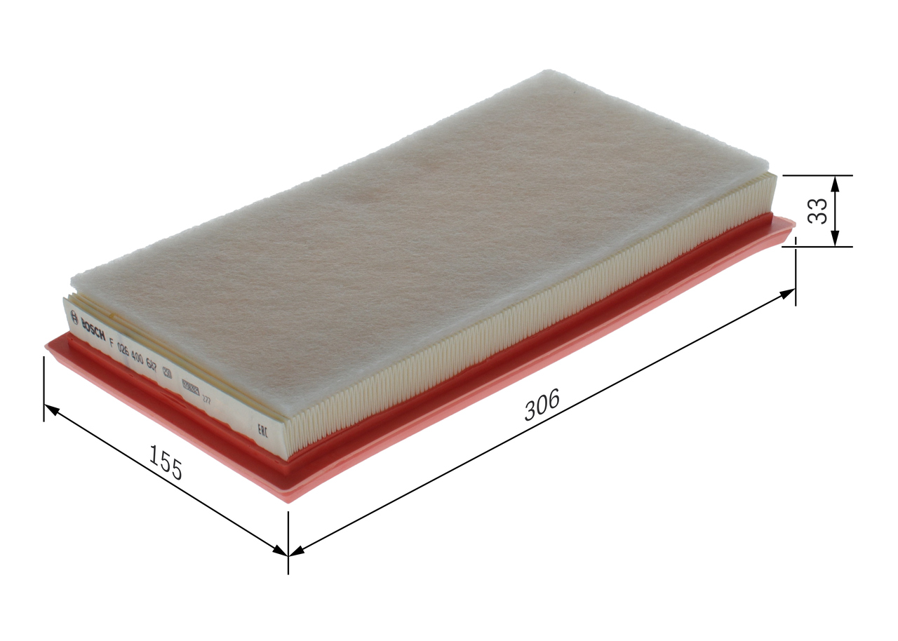 Filtro aria - F 026 400 687 BOSCH