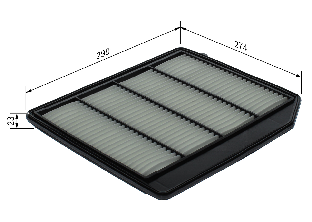 Filtro aria - F 026 400 710 BOSCH