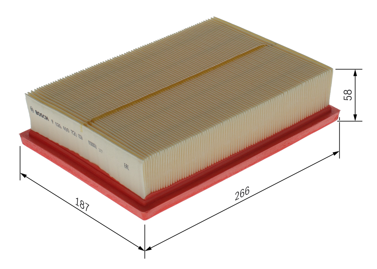 Air Filter - F 026 400 720 BOSCH