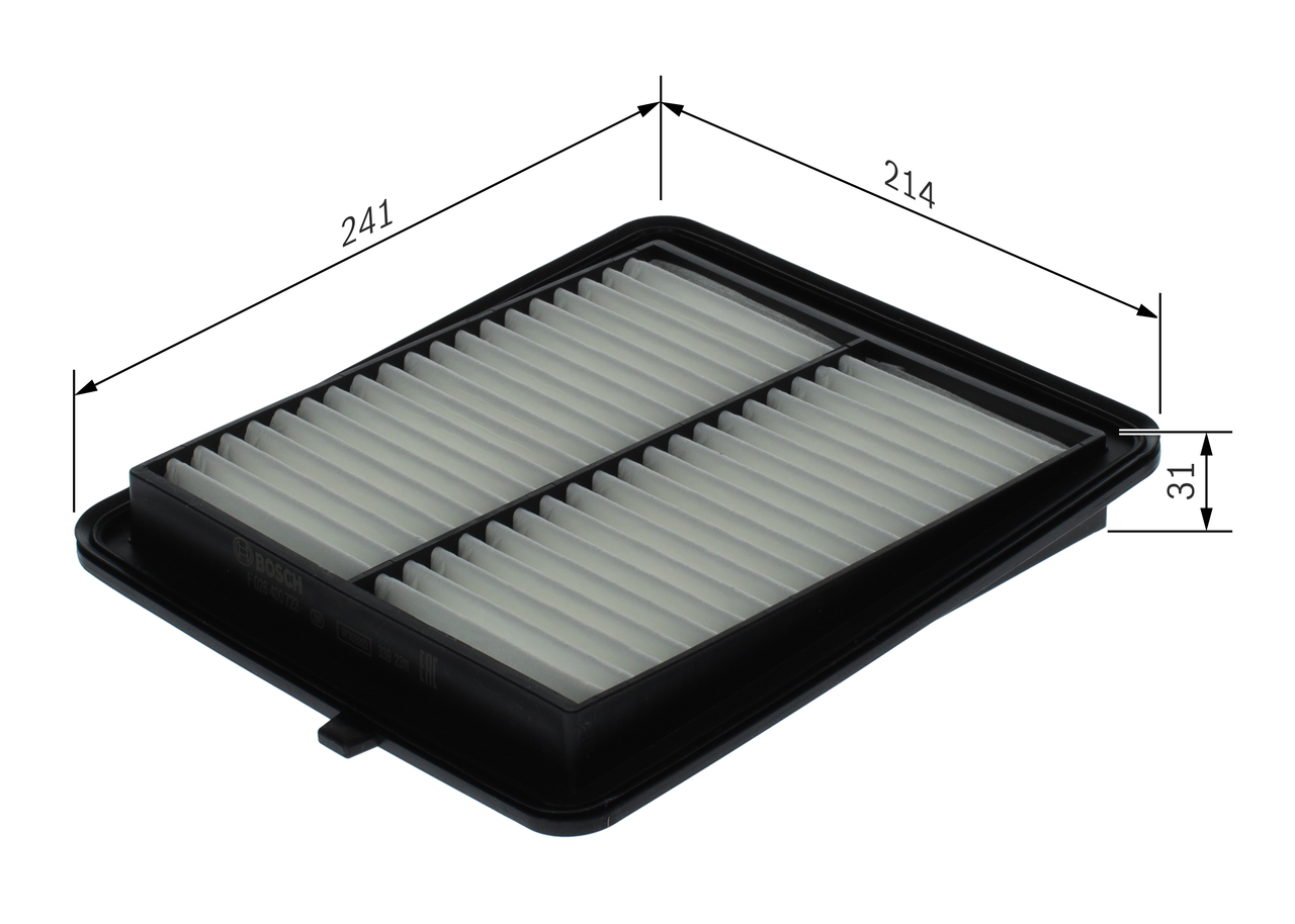 Filtro aria - F 026 400 723 BOSCH