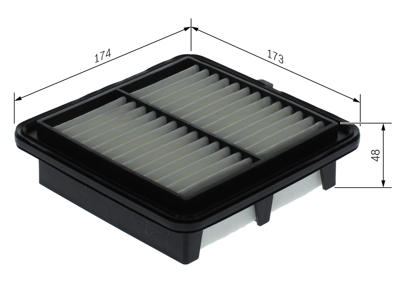 Filtro aria - F 026 400 729 BOSCH