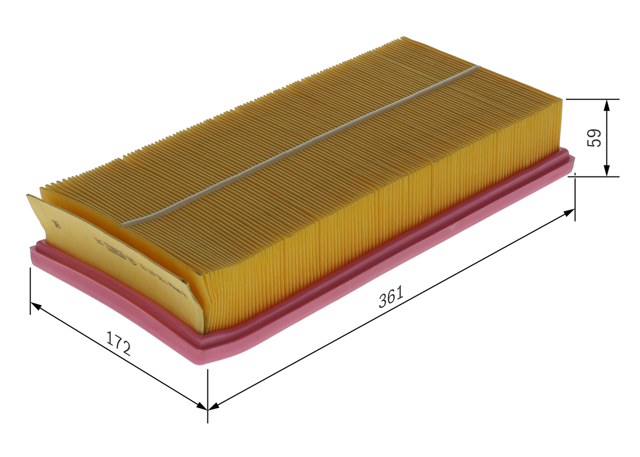 Air Filter - F 026 400 739 BOSCH