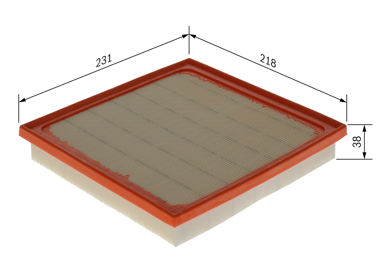 Air Filter - F 026 400 743 BOSCH
