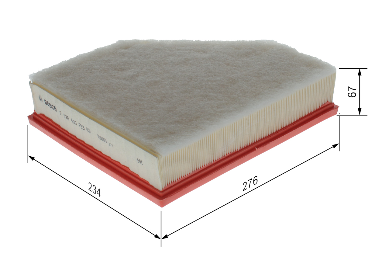 Air Filter - F 026 400 753 BOSCH