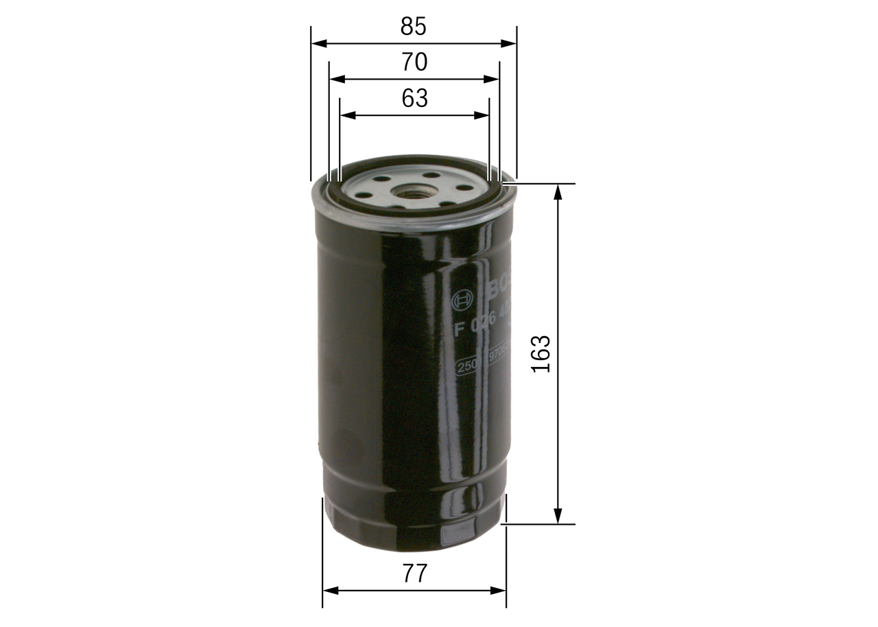 Fuel filter - F 026 402 002 BOSCH