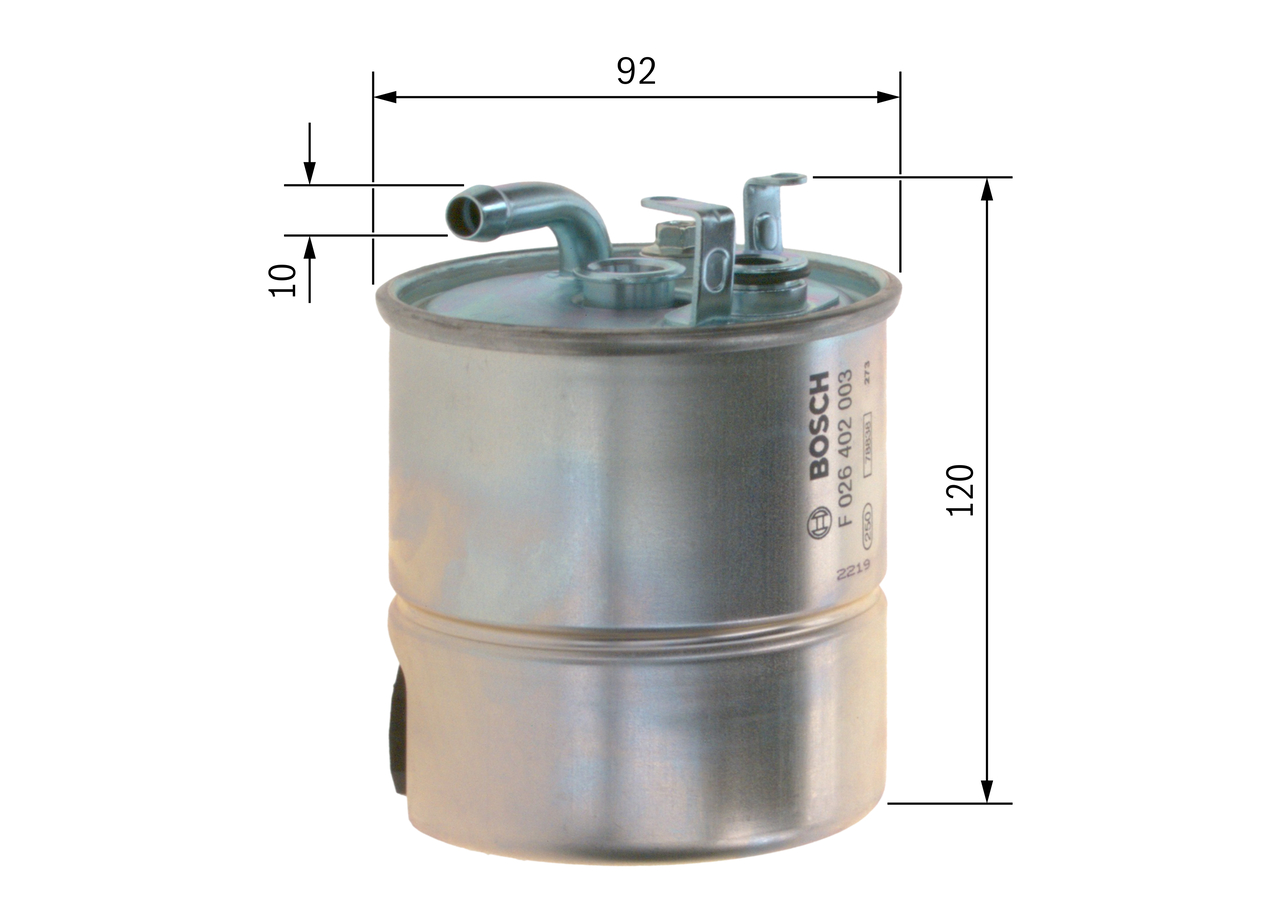 Fuel filter - F 026 402 003 BOSCH