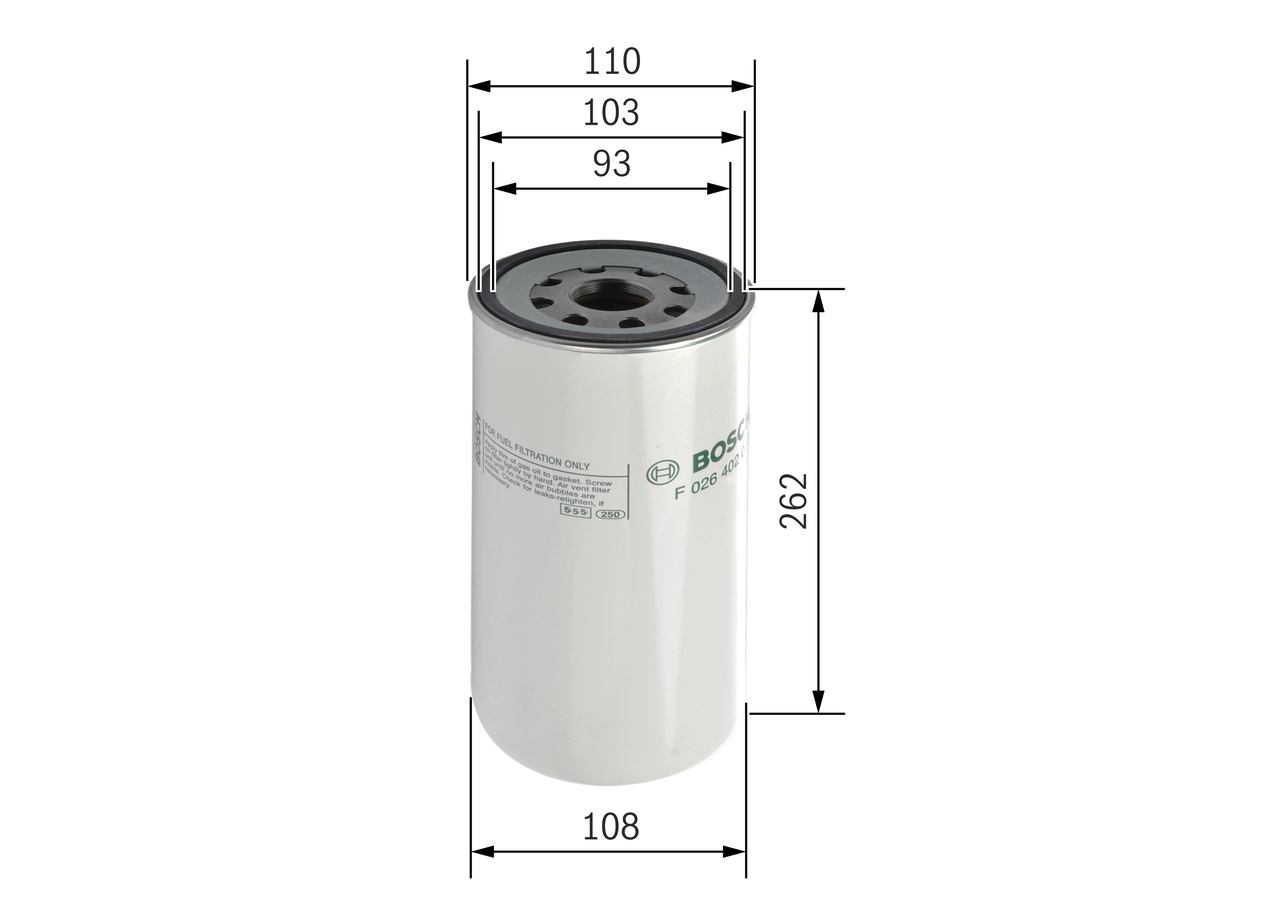 Filtro carburante - F 026 402 017 BOSCH