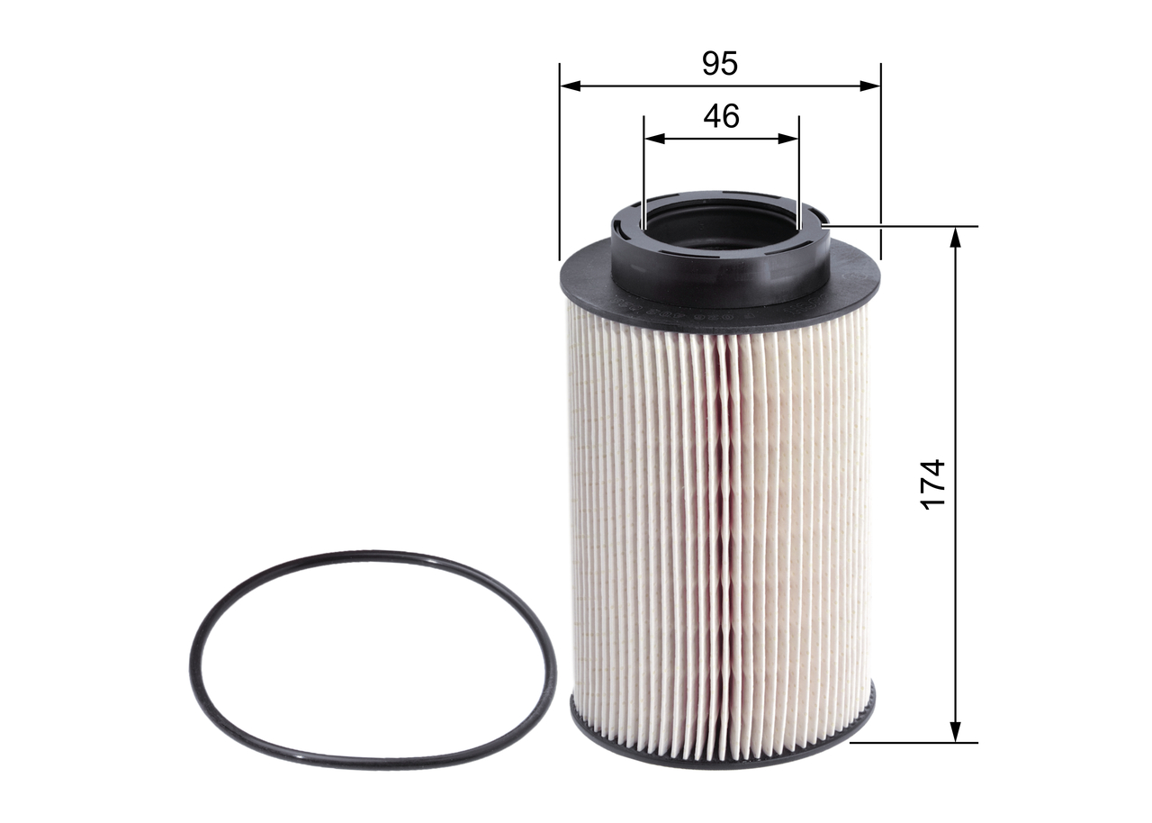 Fuel filter - F 026 402 028 BOSCH