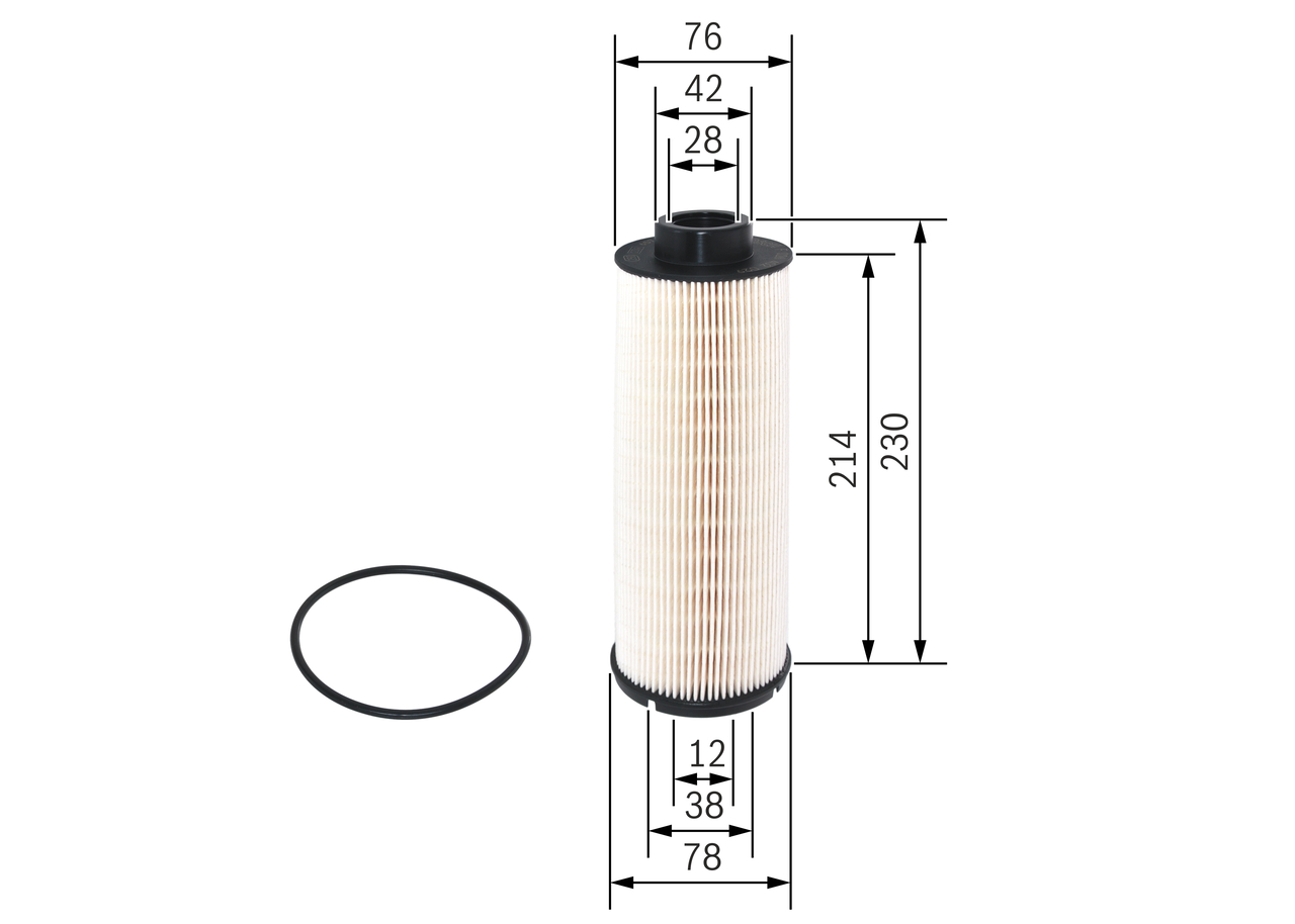 Fuel filter - F 026 402 029 BOSCH