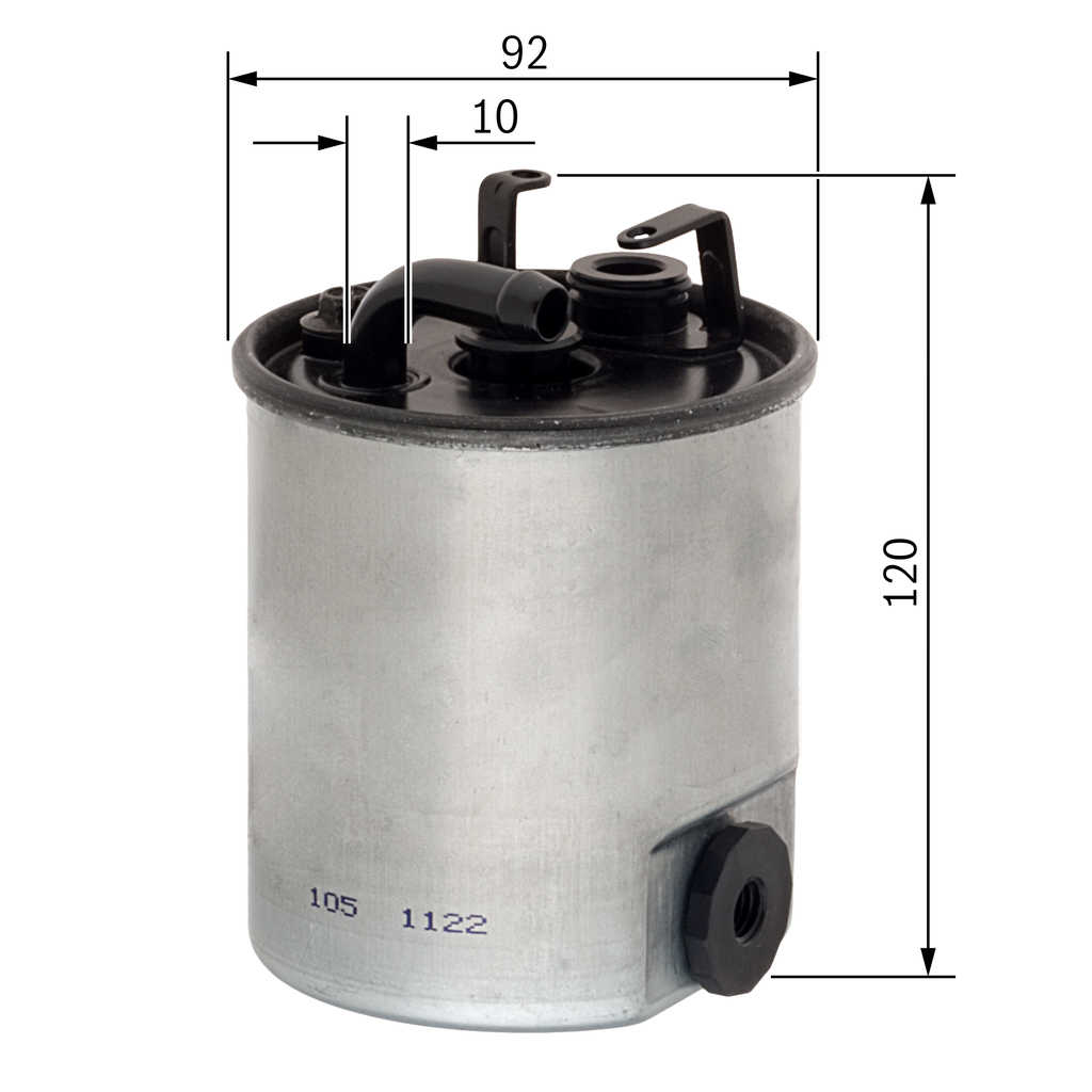 Топливный фильтр - F 026 402 044 BOSCH