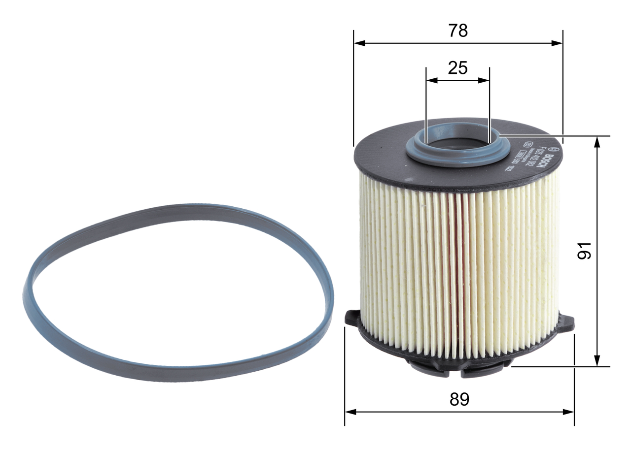 Fuel filter - F 026 402 062 BOSCH