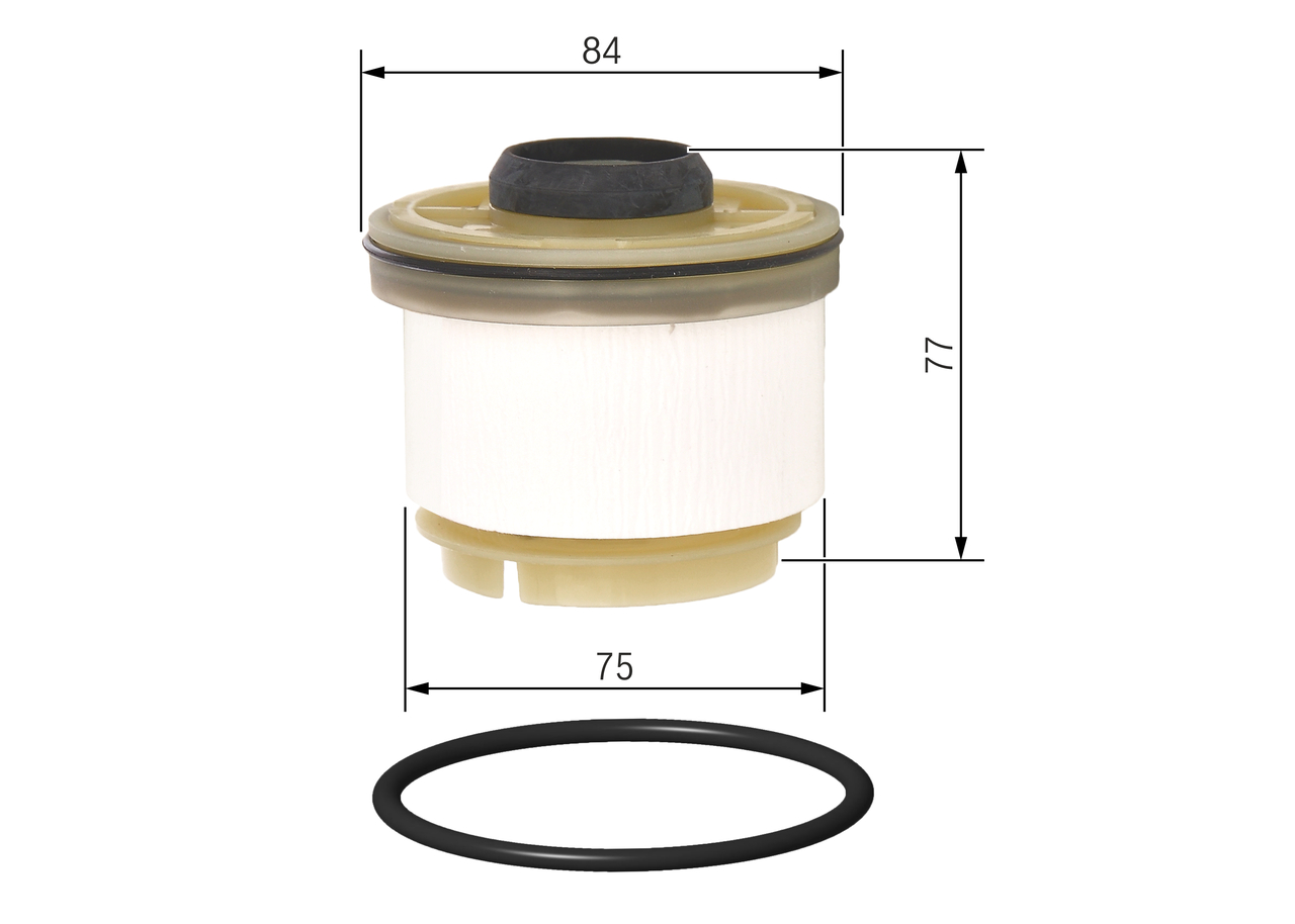 Fuel filter - F 026 402 115 BOSCH