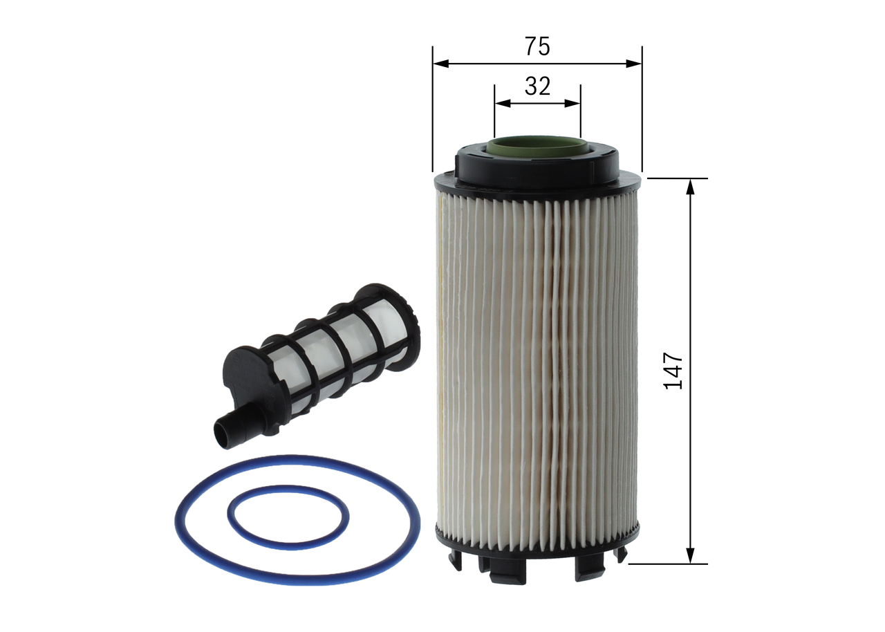 Fuel filter - F 026 402 183 BOSCH