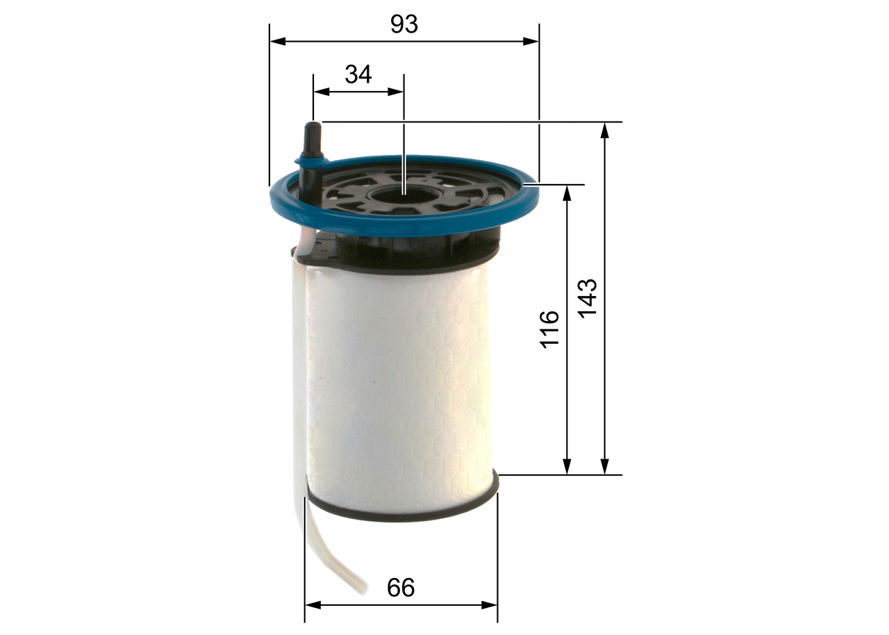 Fuel filter - F 026 402 212 BOSCH