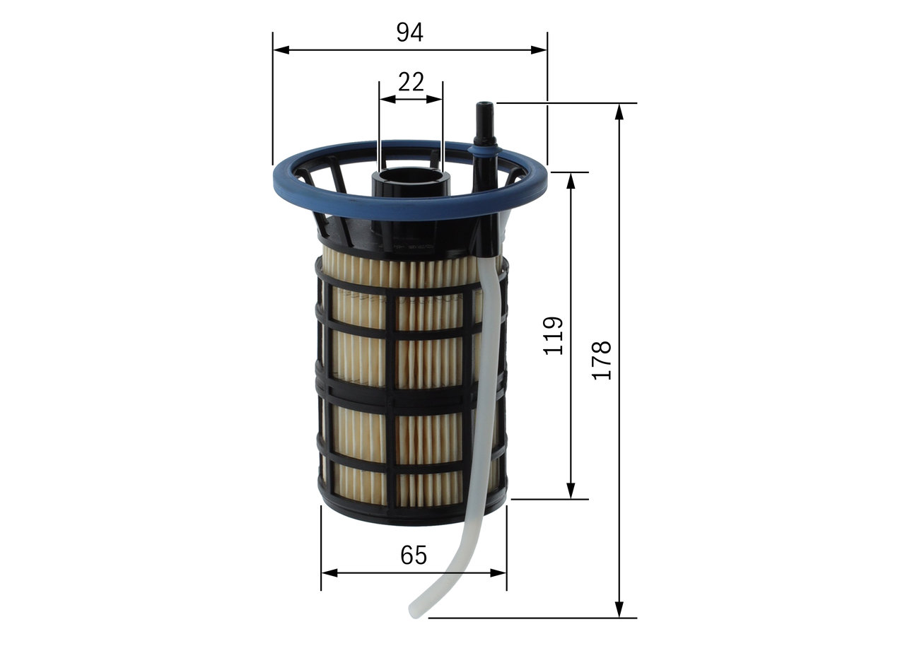 Fuel filter - F 026 402 291 BOSCH
