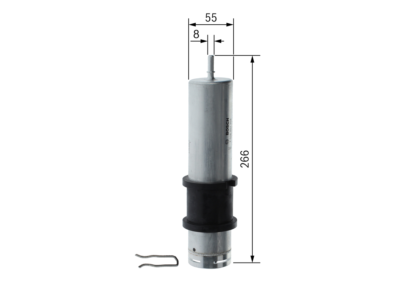 Fuel filter - F 026 402 358 BOSCH