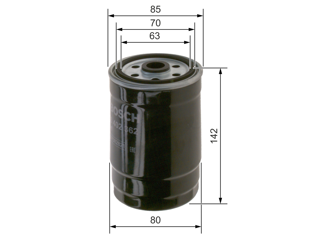 kuro filtras - F 026 402 362 BOSCH