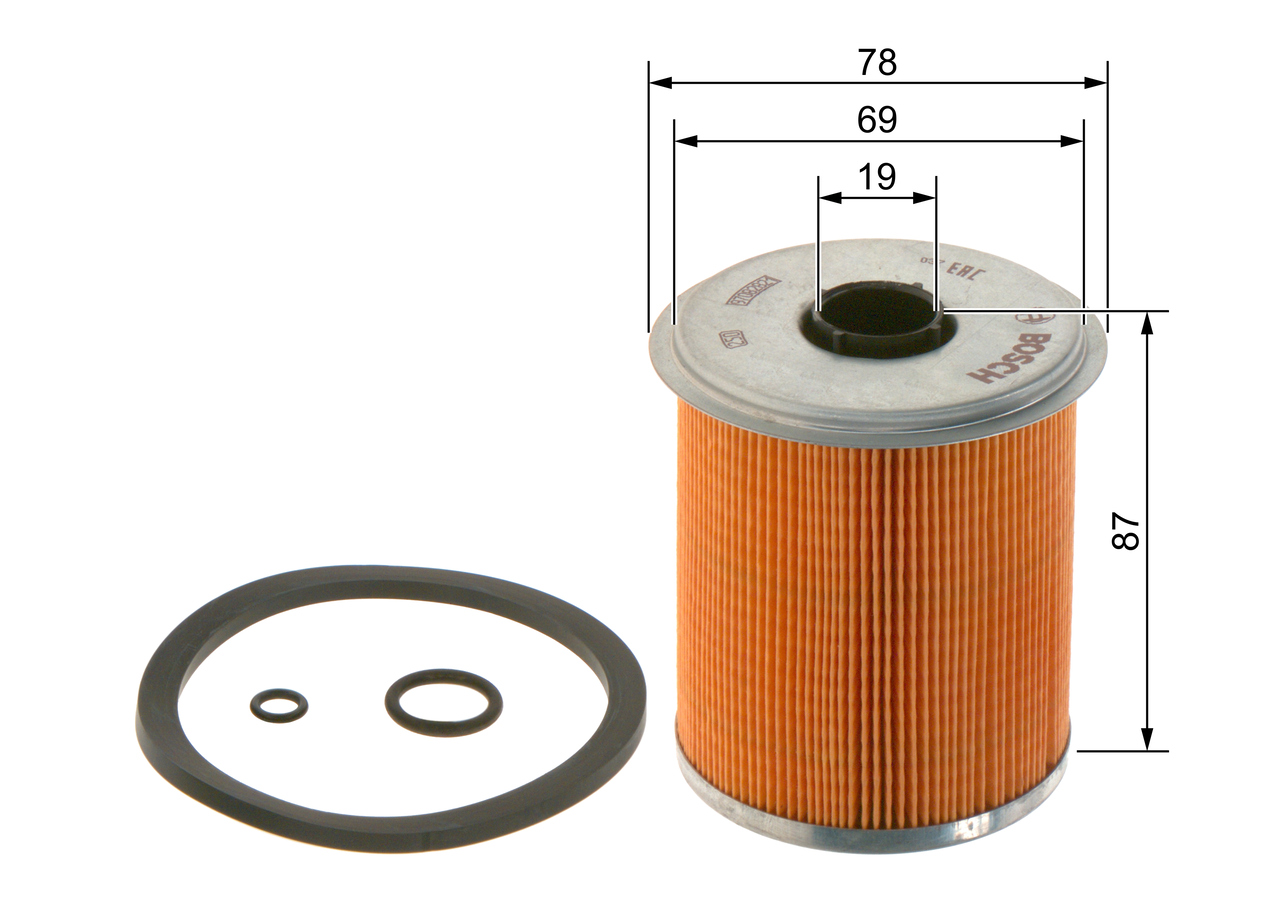 Fuel filter - F 026 402 521 BOSCH